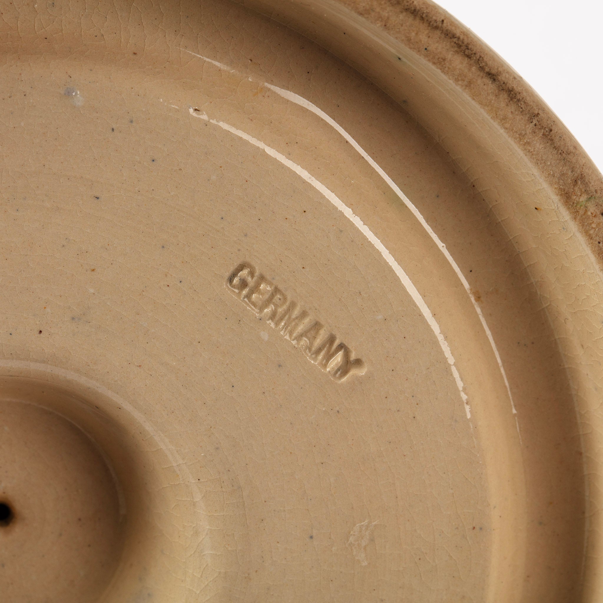 Vintage Lüchow’s Restaurant Ceramic Ashtray