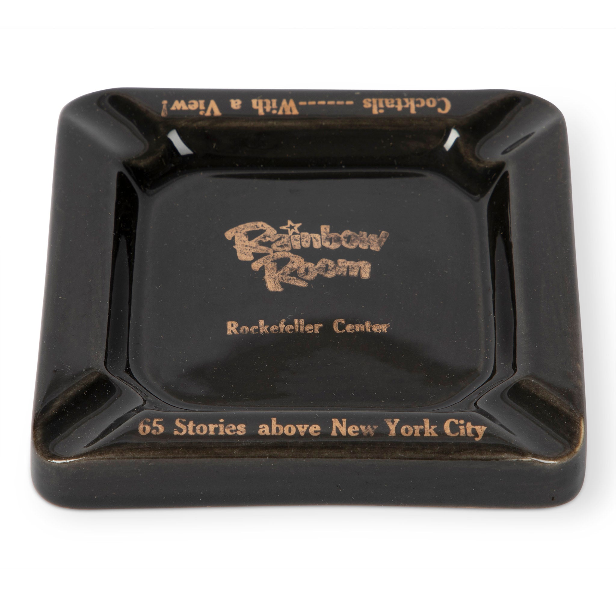 Vintage Rainbow Room New York Ashtray