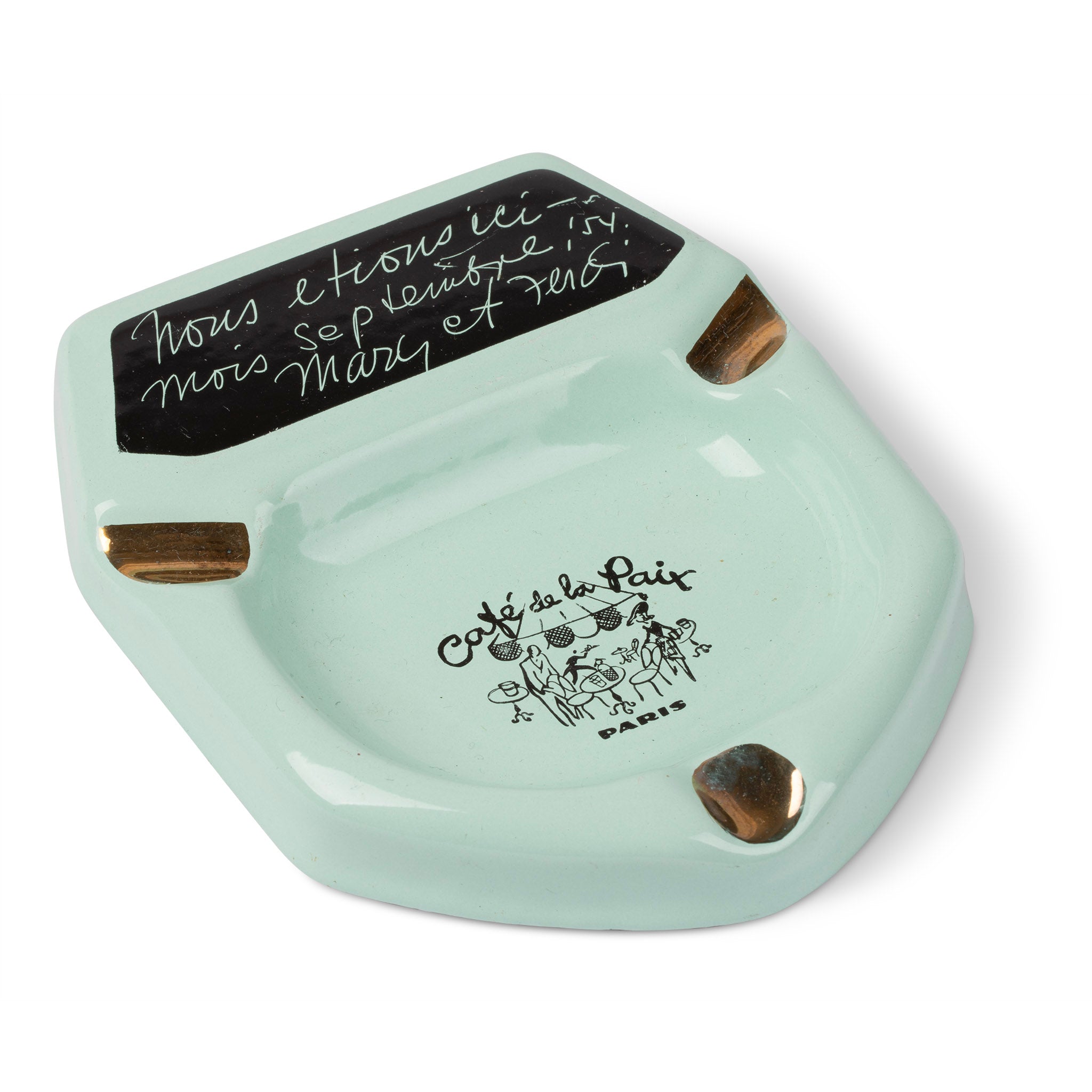 Midcentury Café de la Paix Paris Ashtray