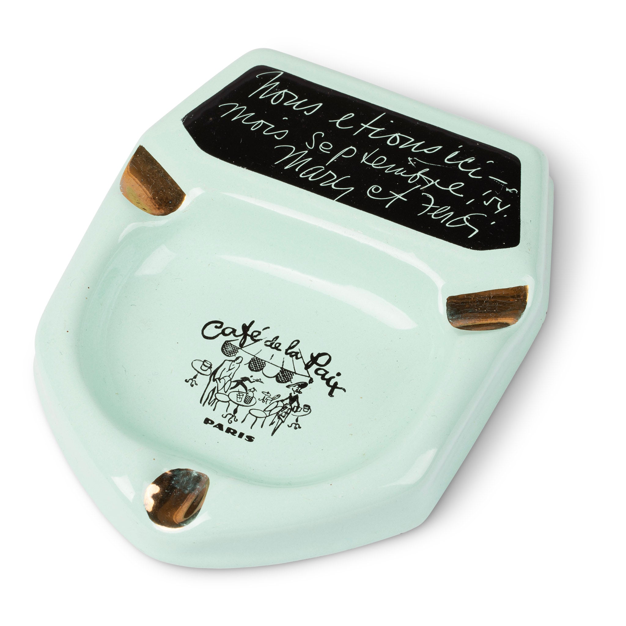 Midcentury Café de la Paix Paris Ashtray