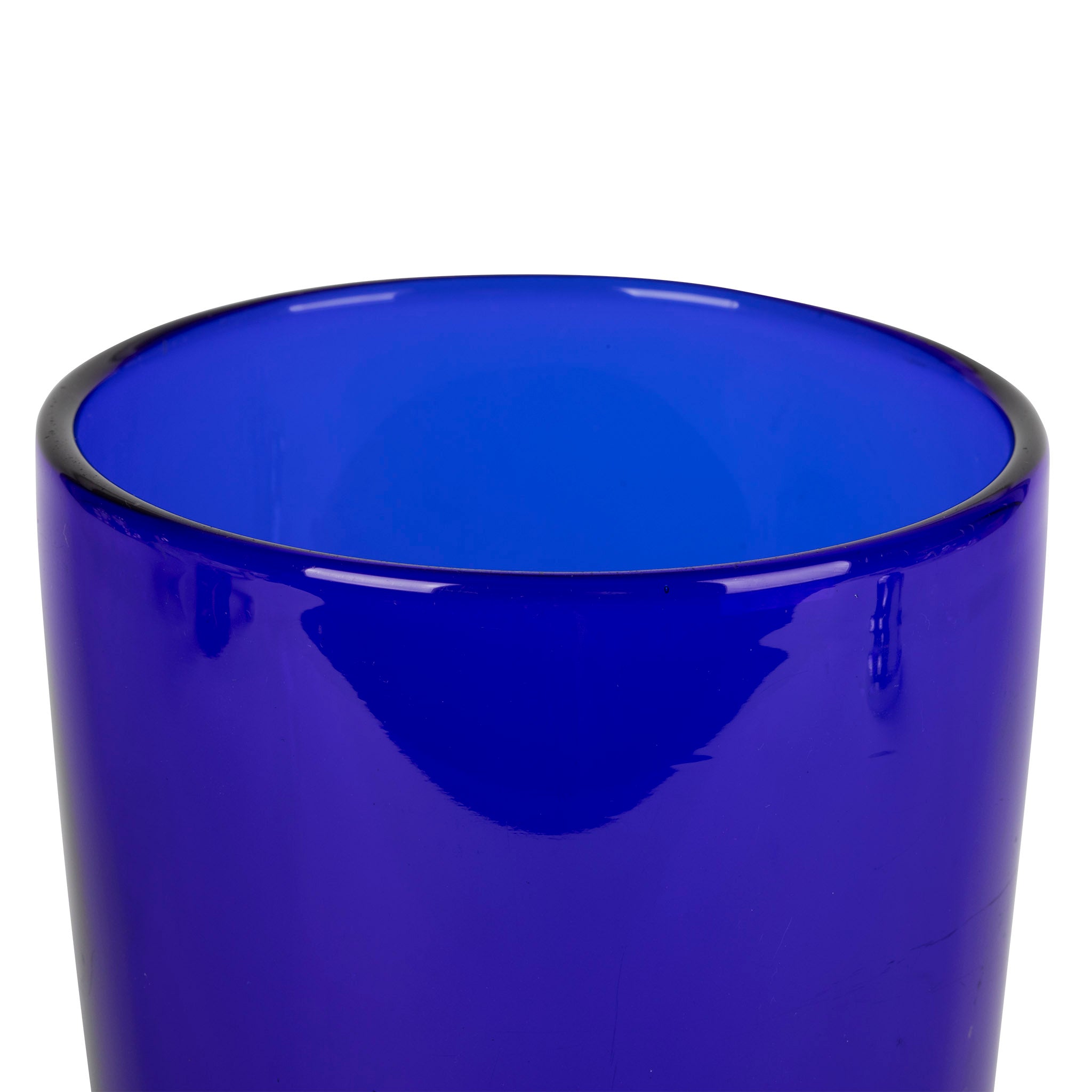 Art Deco Cobalt Blue & Chrome Cocktail Shaker