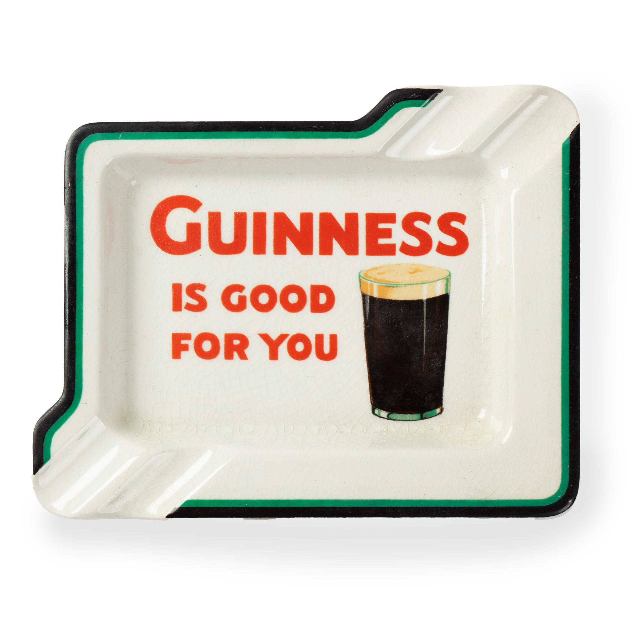 Vintage Guinness is Good For You Ashtray