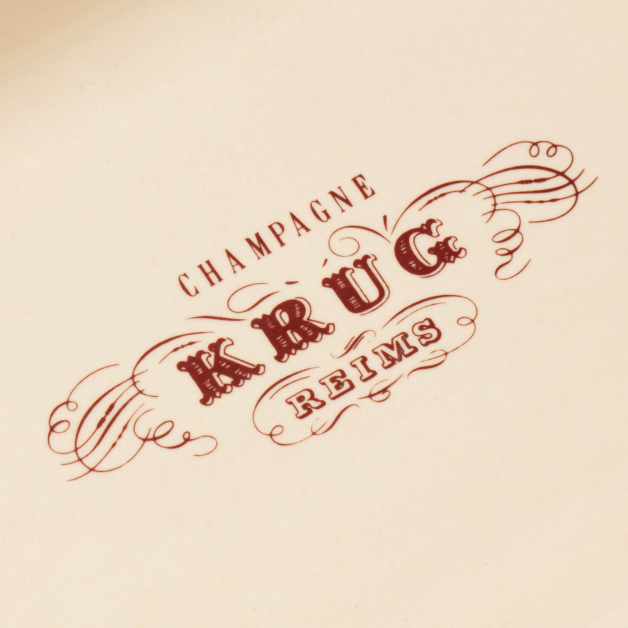 Vintage Krug Champagne Ashtray