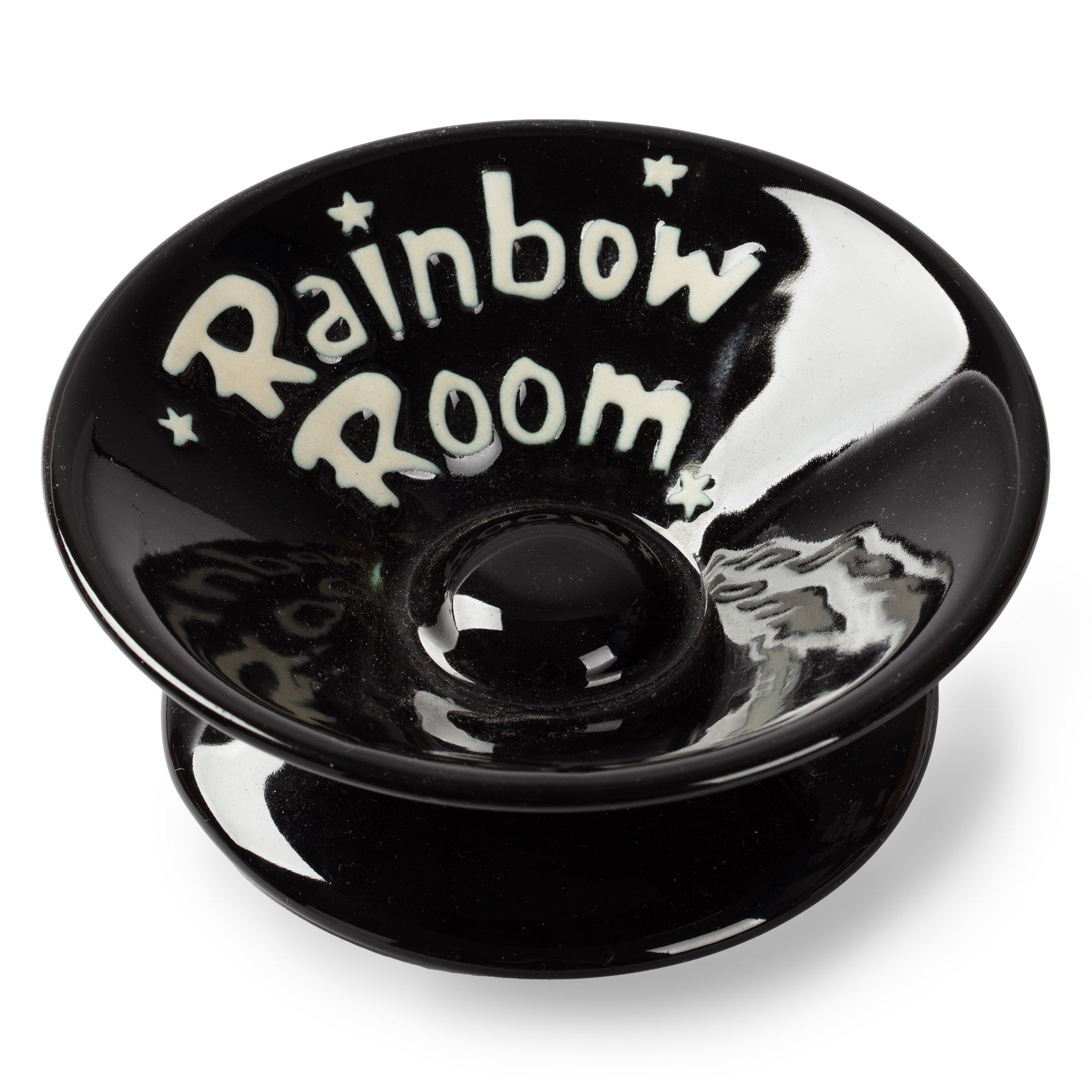 Midcentury Rainbow Room Ceramic Ashtray