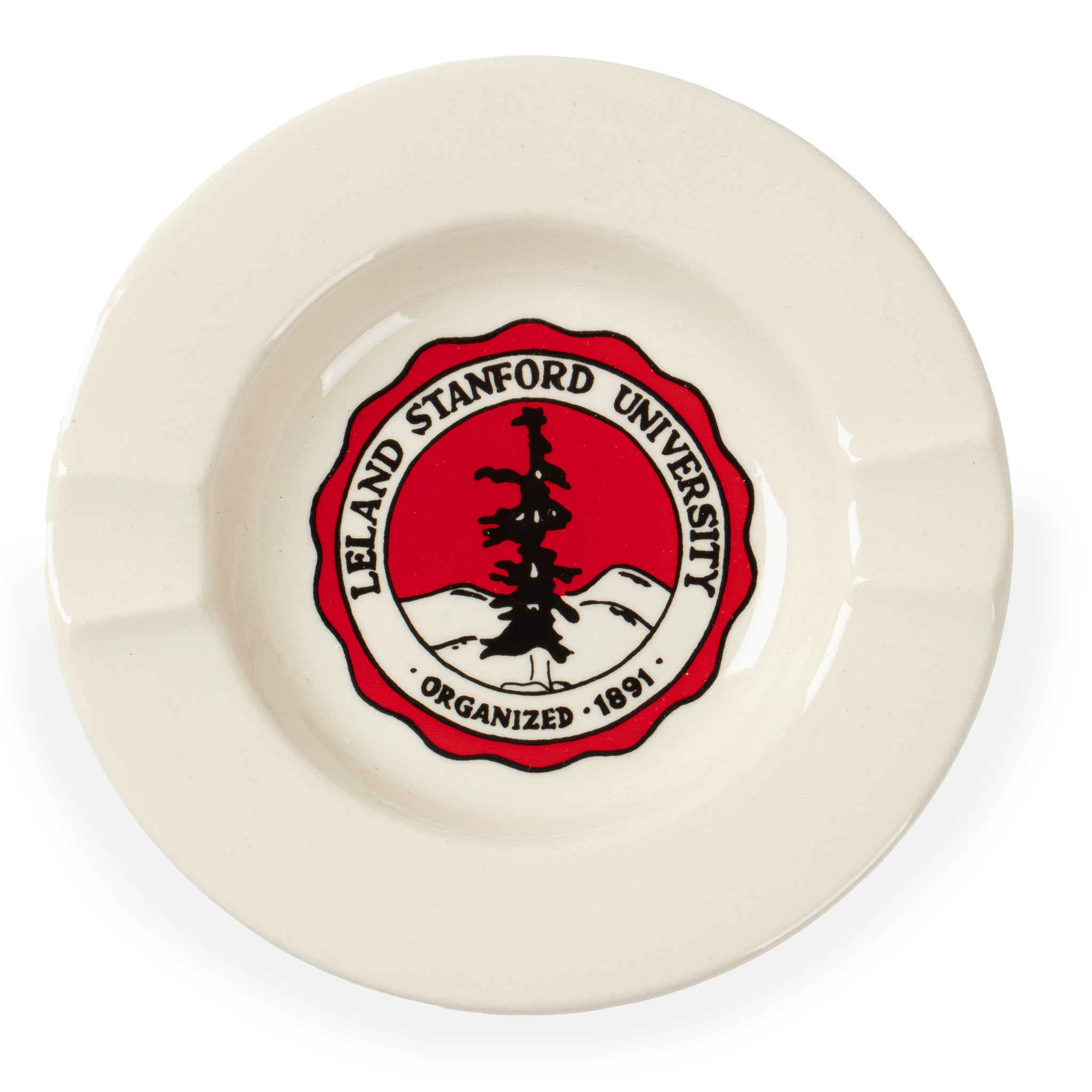 Vintage Leland Stanford University Ashtray