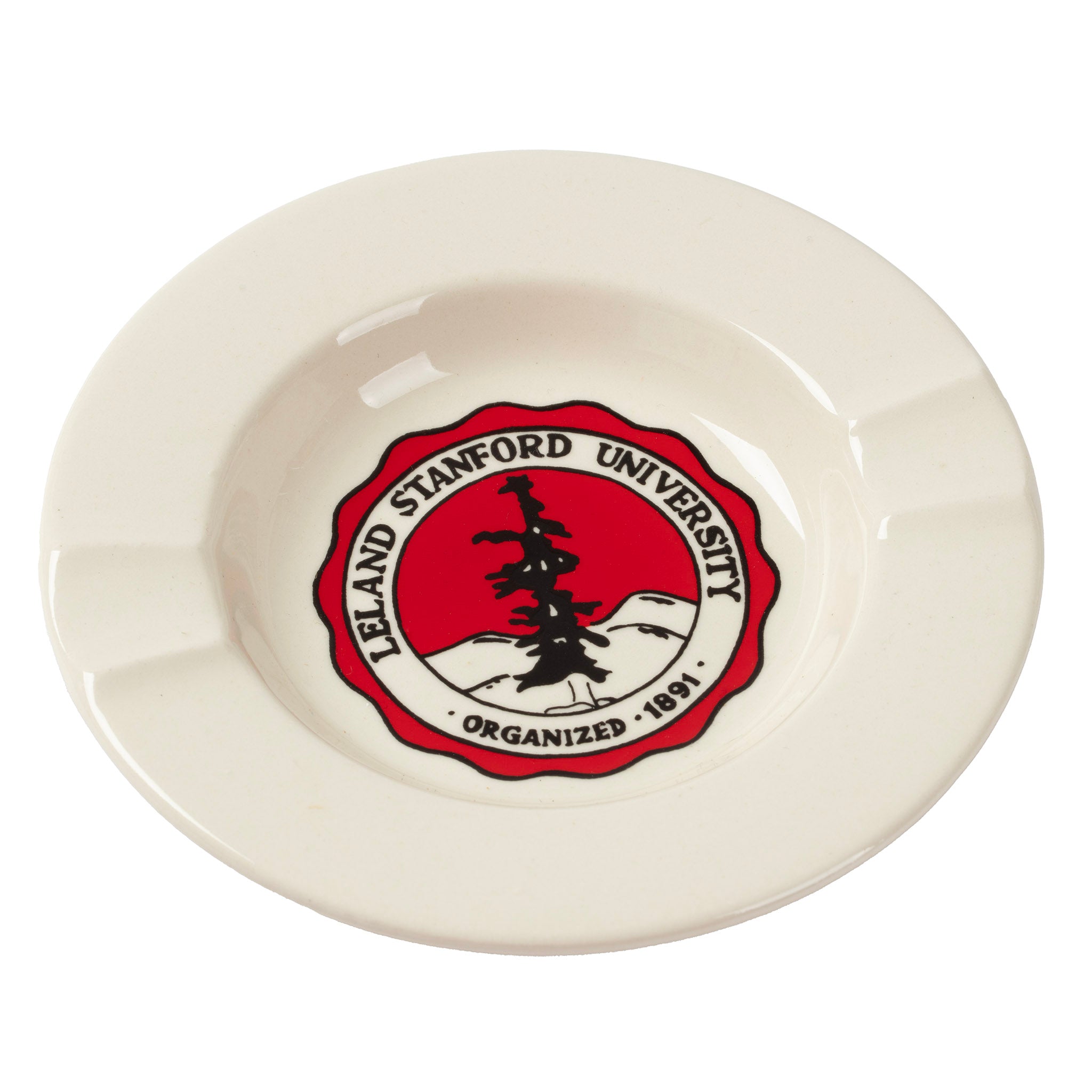 Vintage Leland Stanford University Ashtray