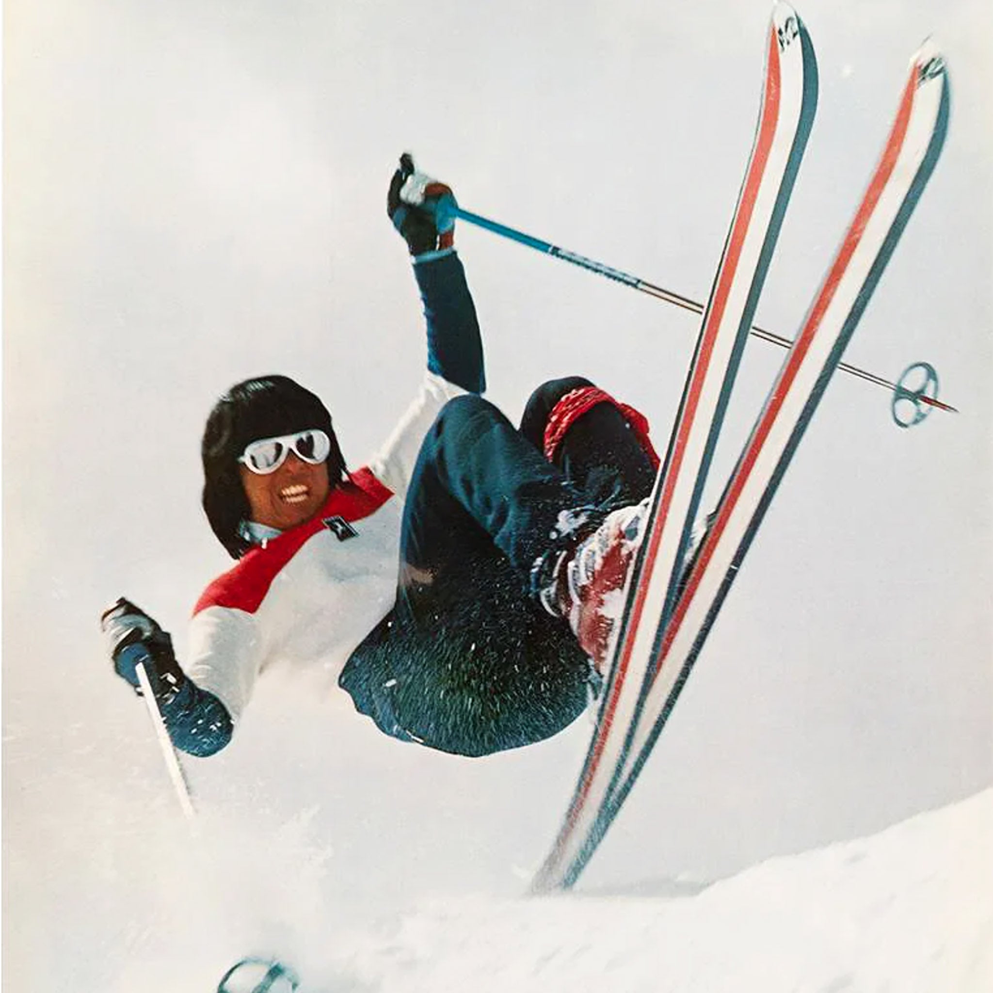 Original 1970s K2 Skis Poster — Wayne Wong Freestyle Icon