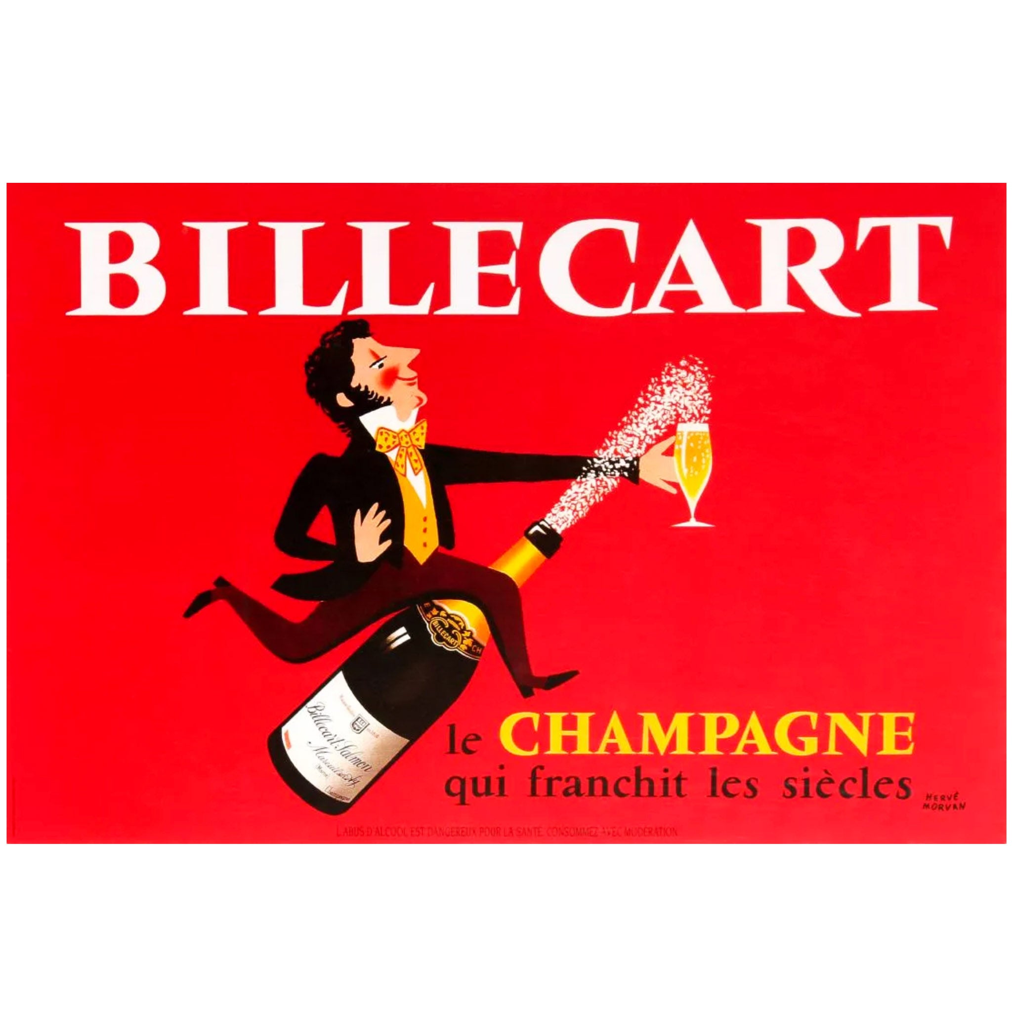Billecart Champagne Advertising Poster