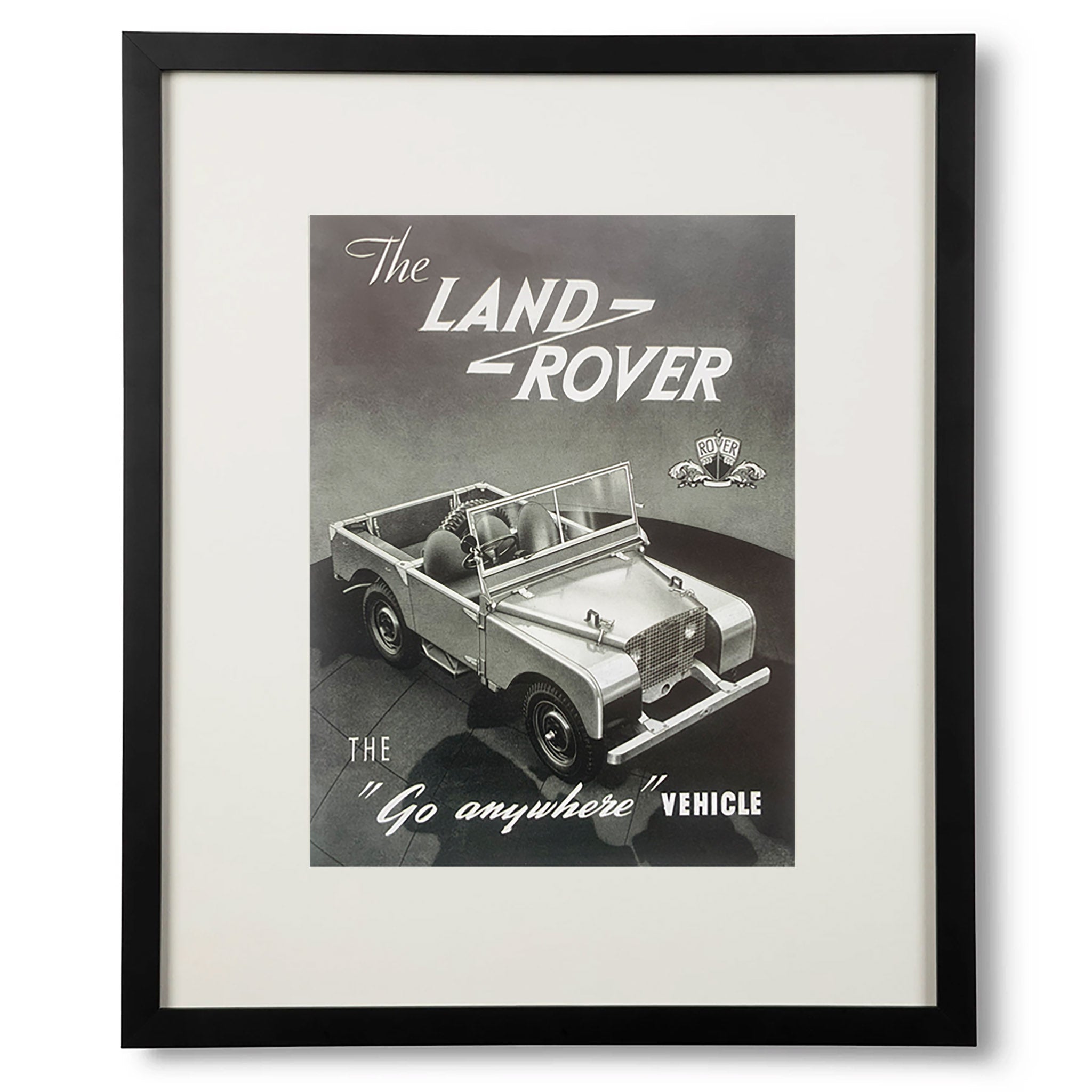 Framed Original Land Rover Series I Advertisement