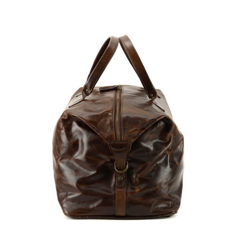 Moore & Giles Benedict Weekend Bag Brompton Brown