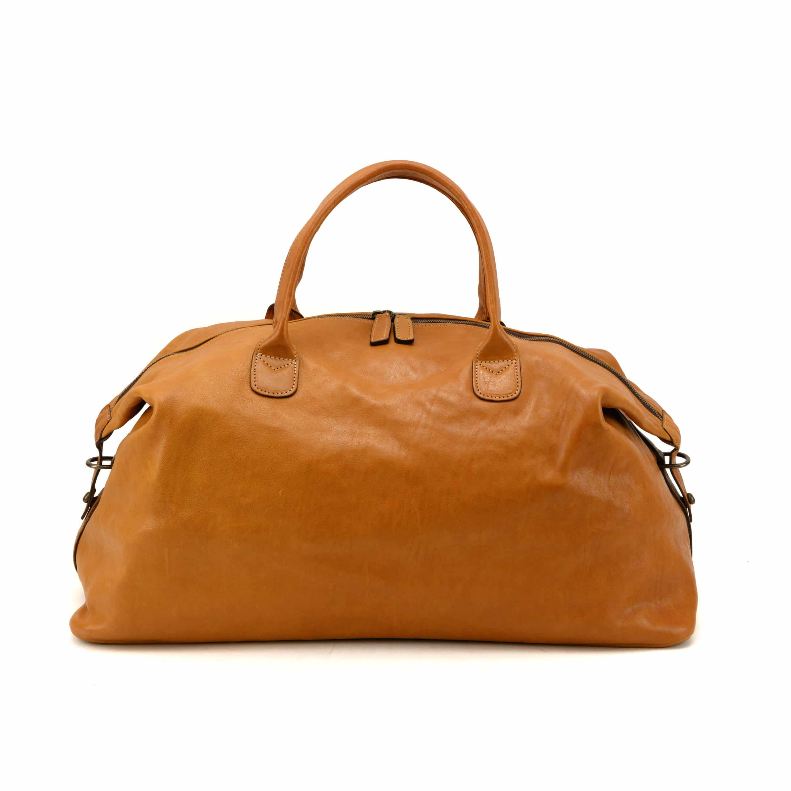 Moore & Giles Benedict Weekend Bag Modern Saddle