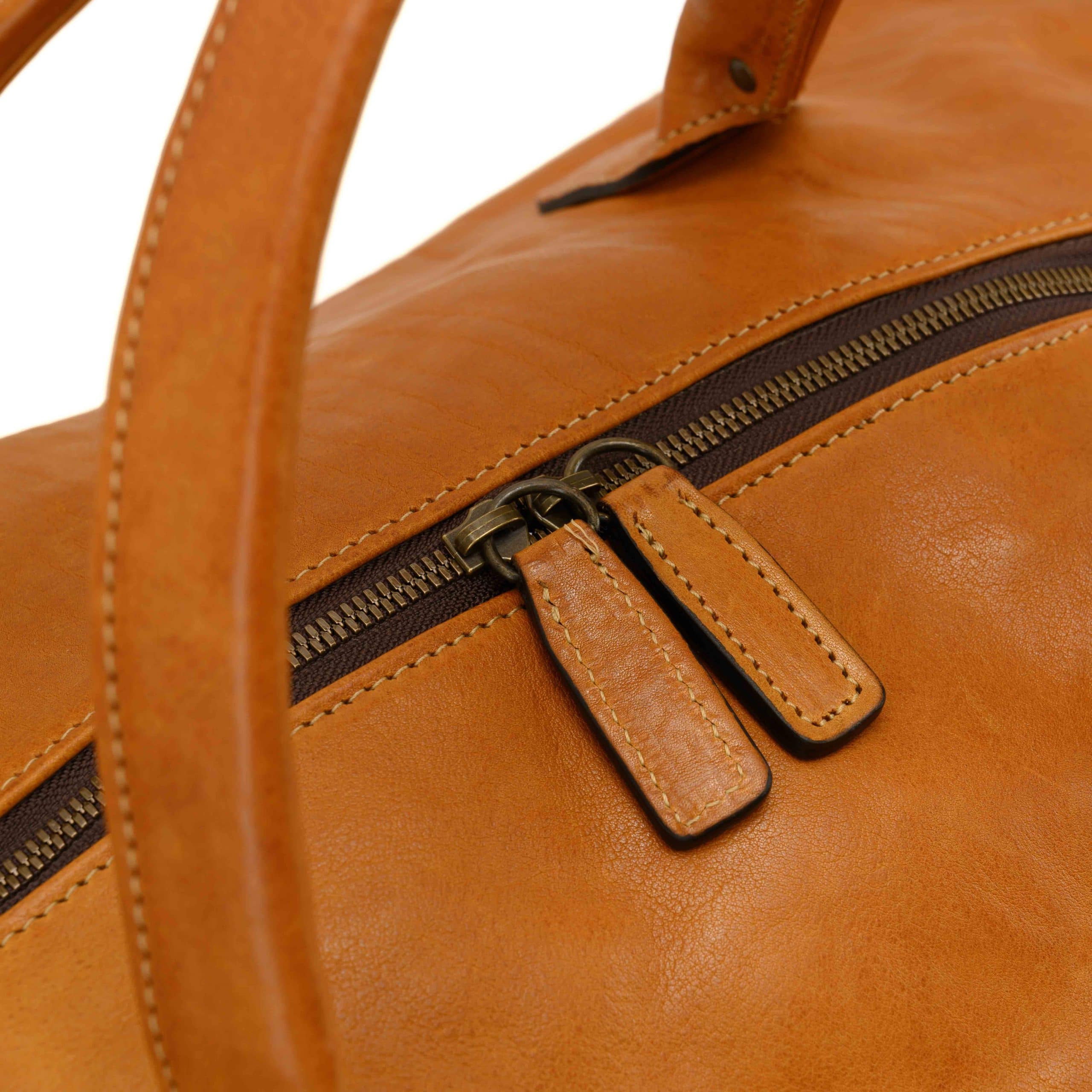 Moore & Giles Benedict Weekend Bag Modern Saddle