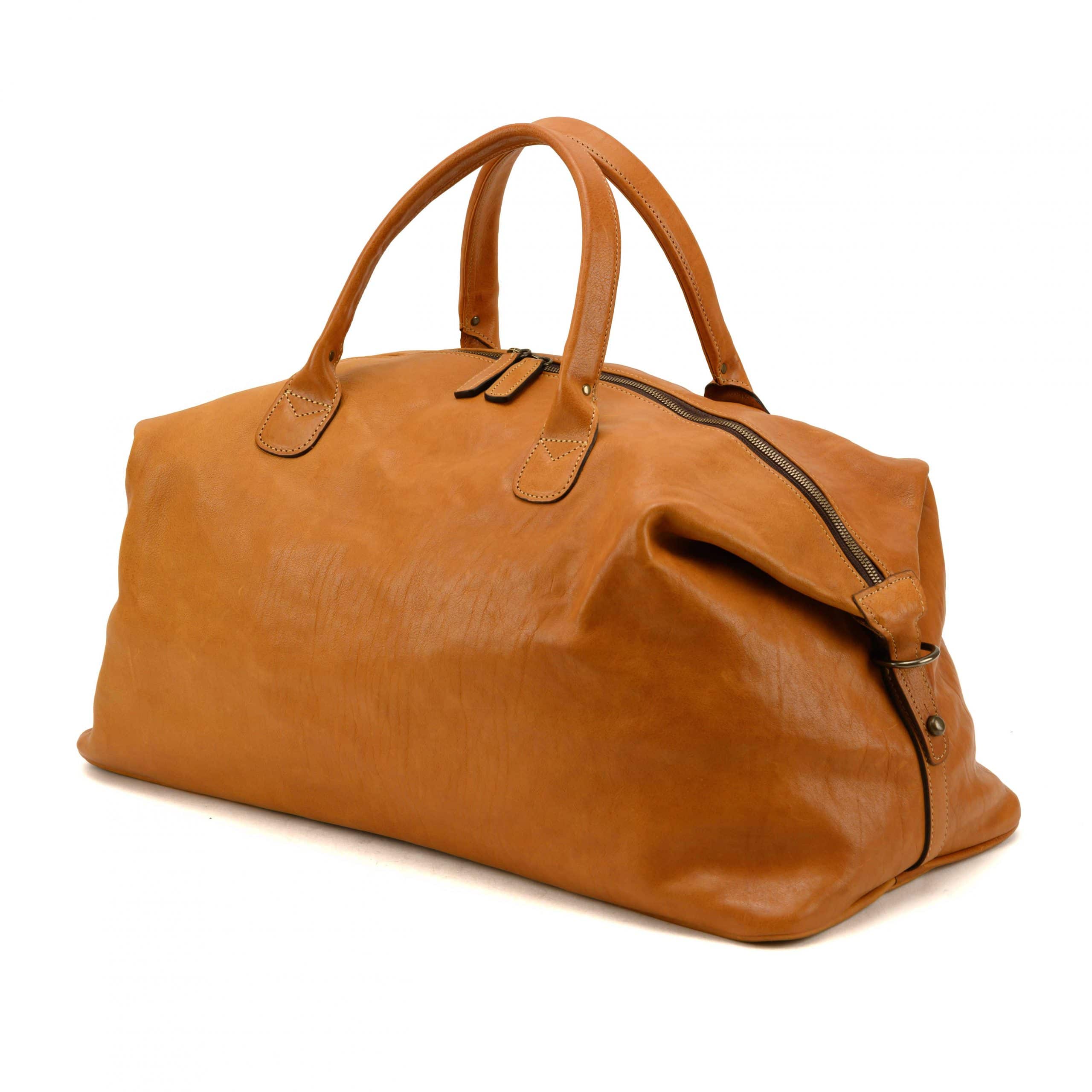 Moore & Giles Benedict Weekend Bag Modern Saddle