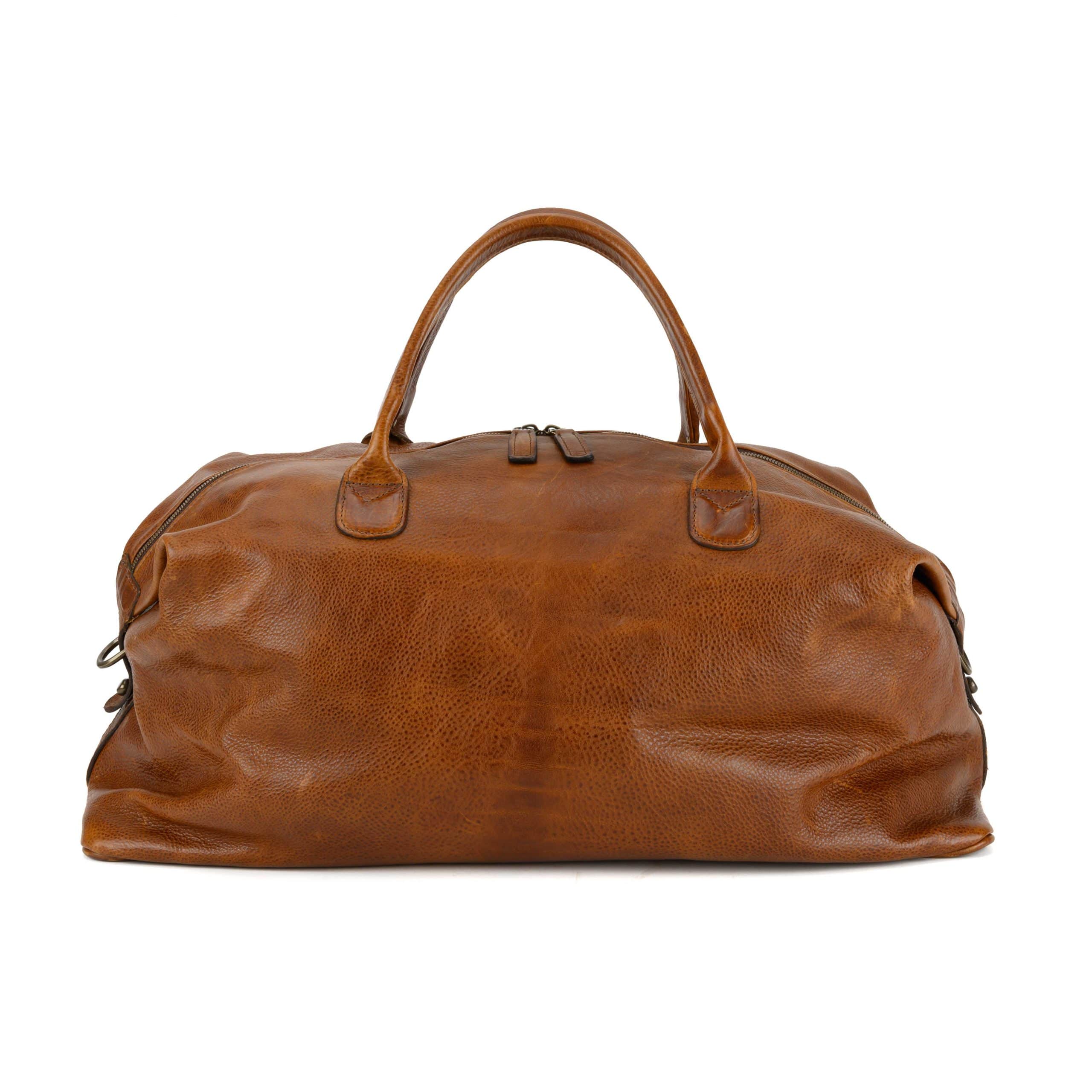 Moore & Giles Benedict Weekend Bag Titan Milled Honey