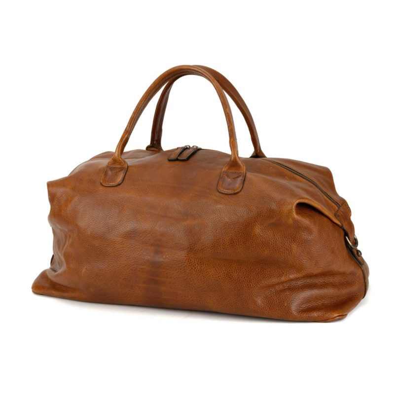 Moore & Giles Benedict Weekend Bag Titan Milled Honey