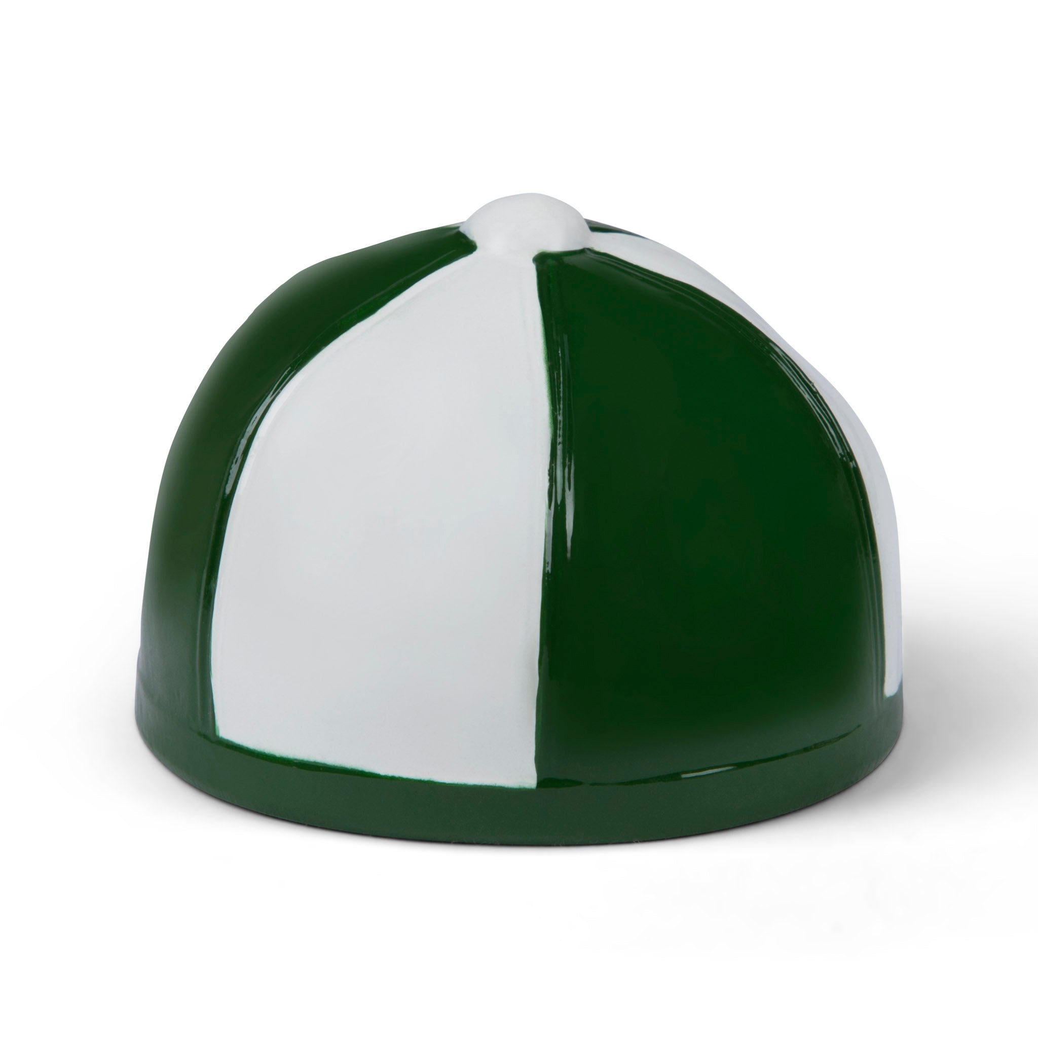 21' Club Green & White Jockey Cap Bottle Opener