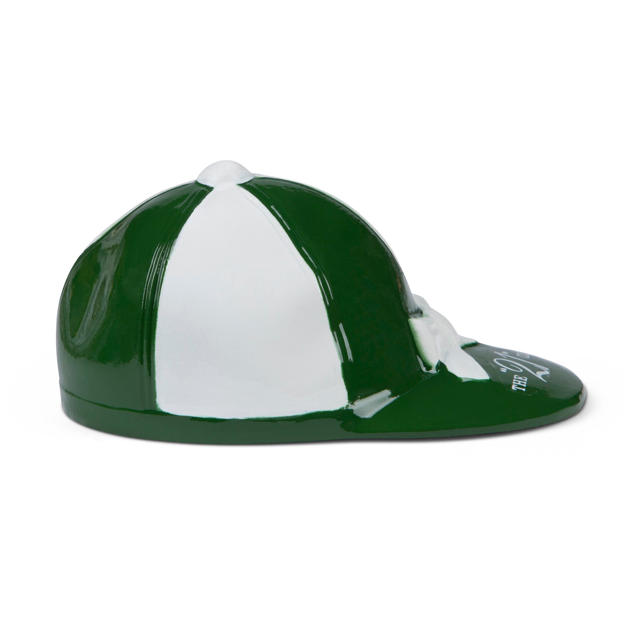 21' Club Green & White Jockey Cap Bottle Opener