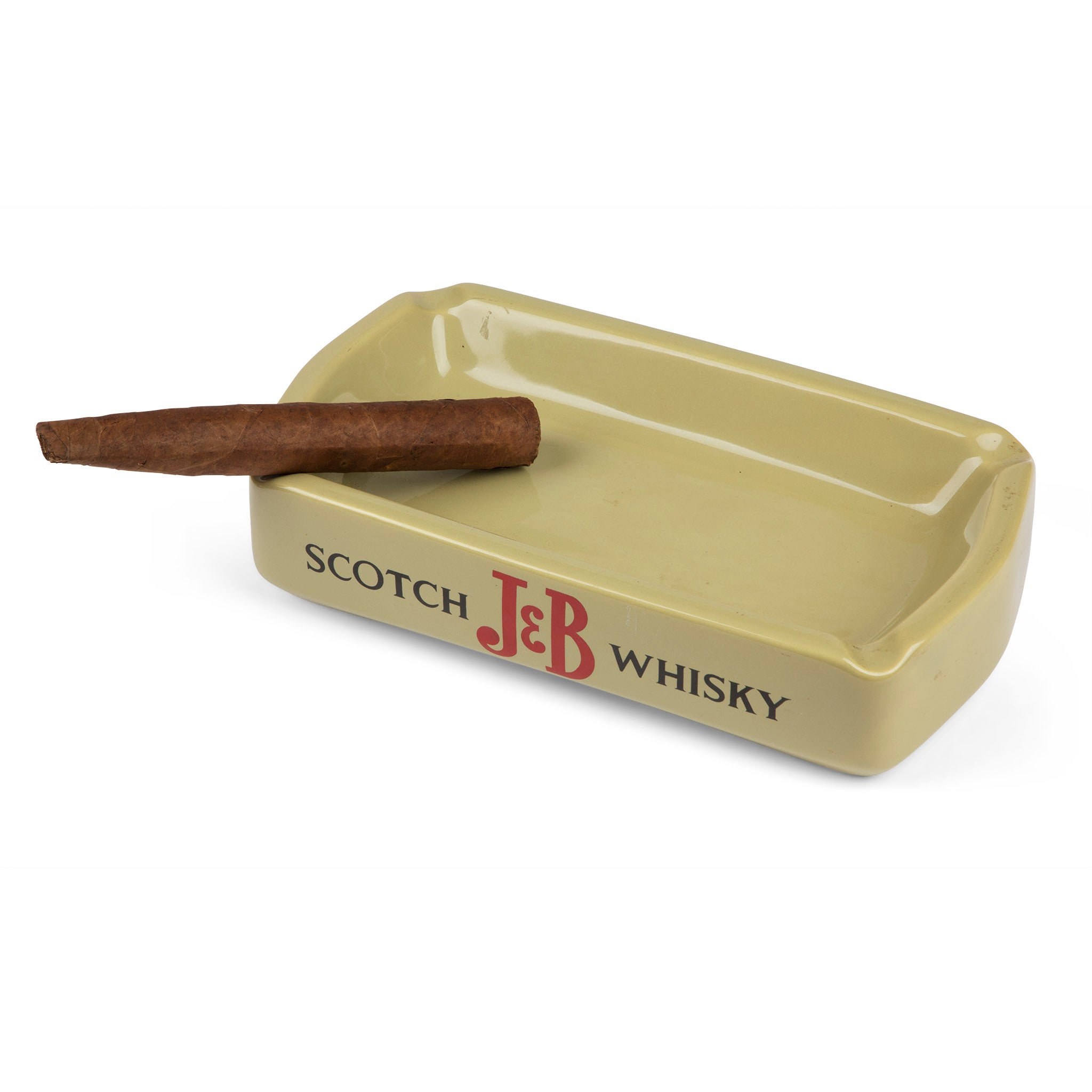 Vintage J&B Scotch Whisky Advertising Ashtray