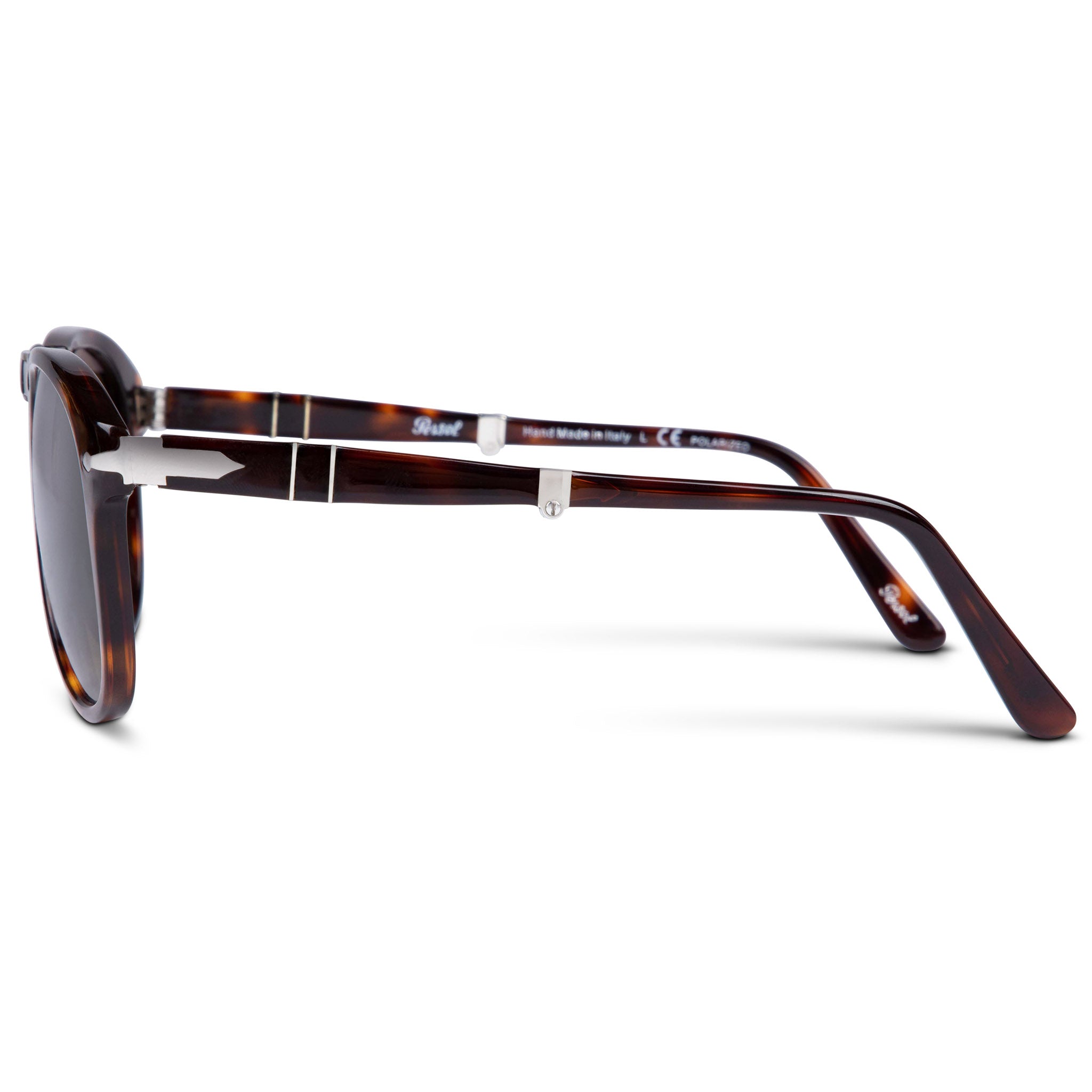 Persol 714 Folding Havana Polarized Brown Sunglasses