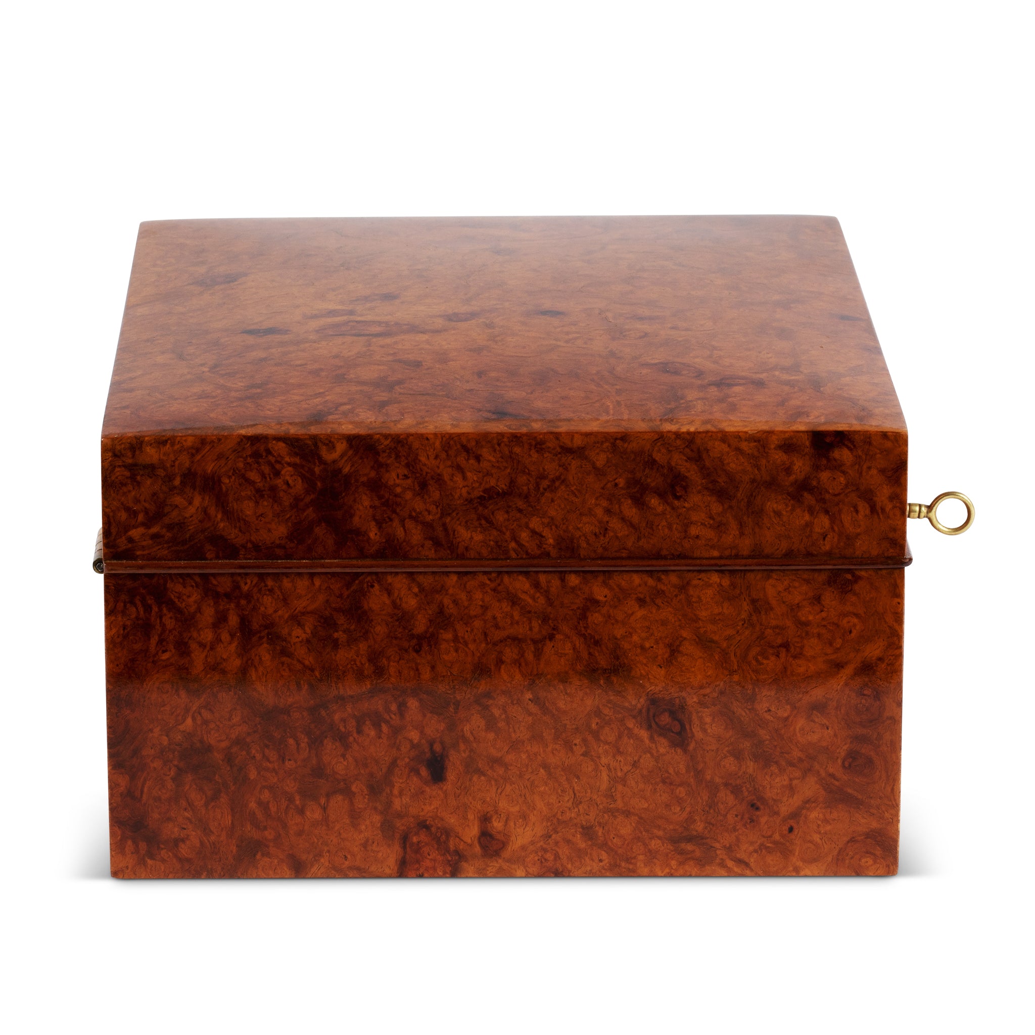 Dunhill Burl Wood Desktop Cigar Humidor