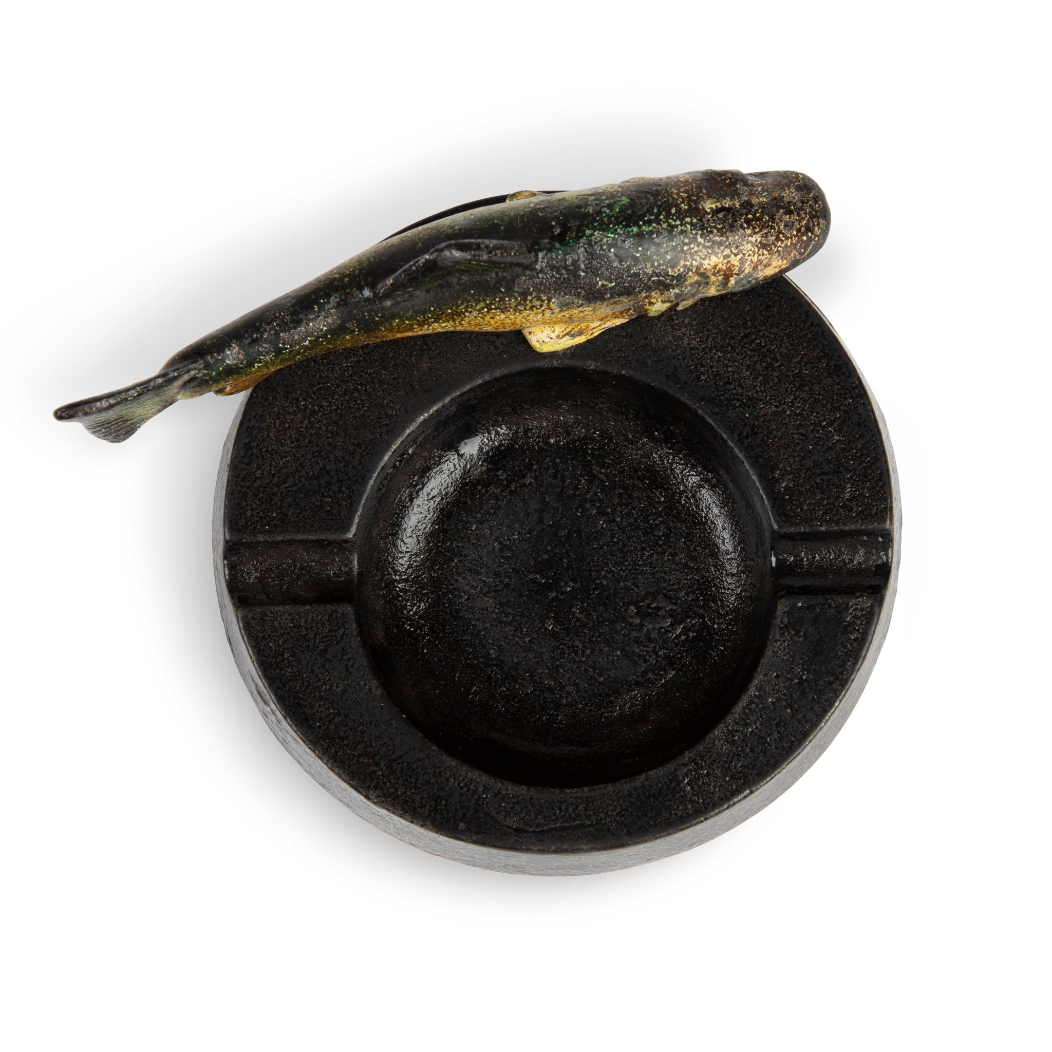 Vintage Cast Iron Fish Ashtray