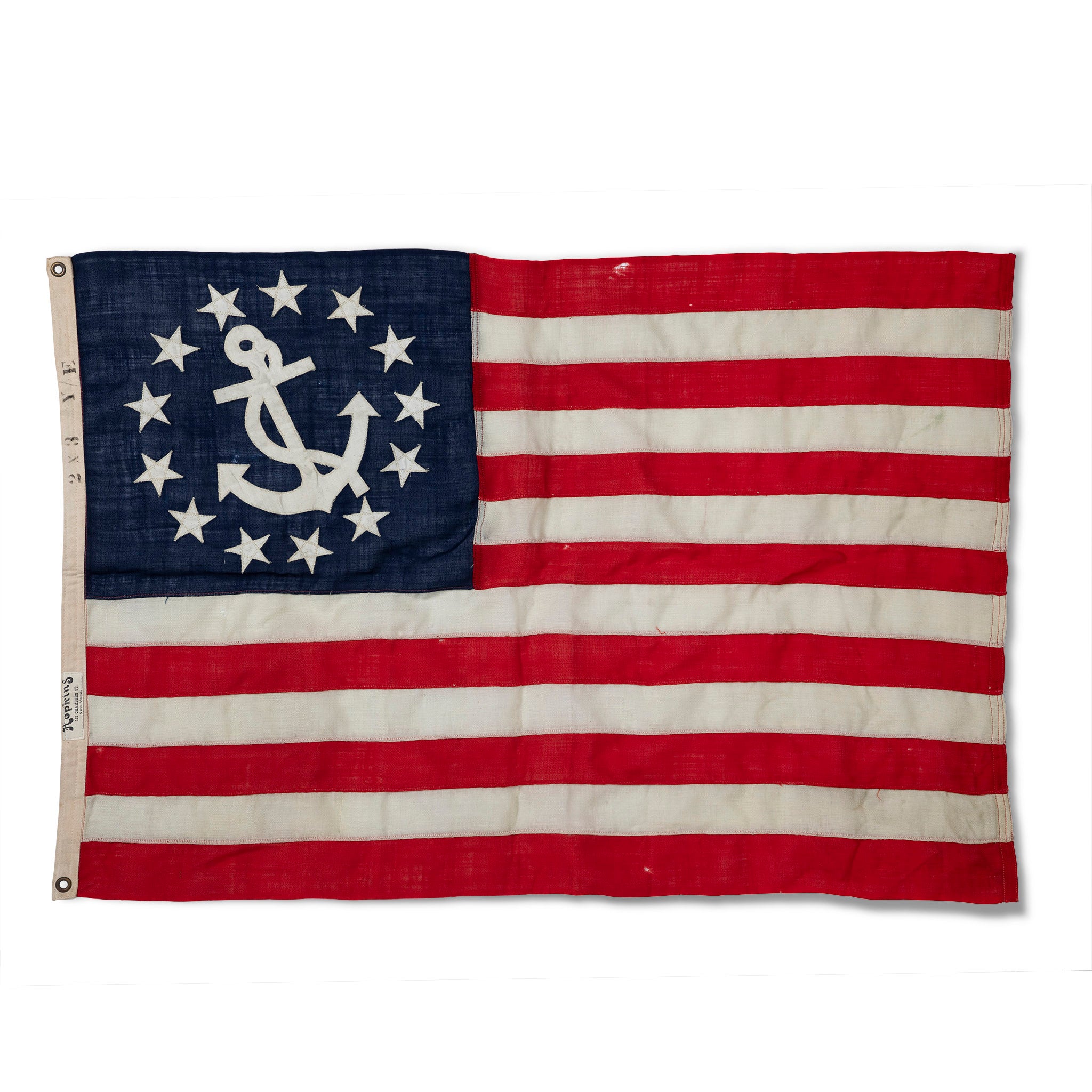 13 Star American Yacht Ensign Flag