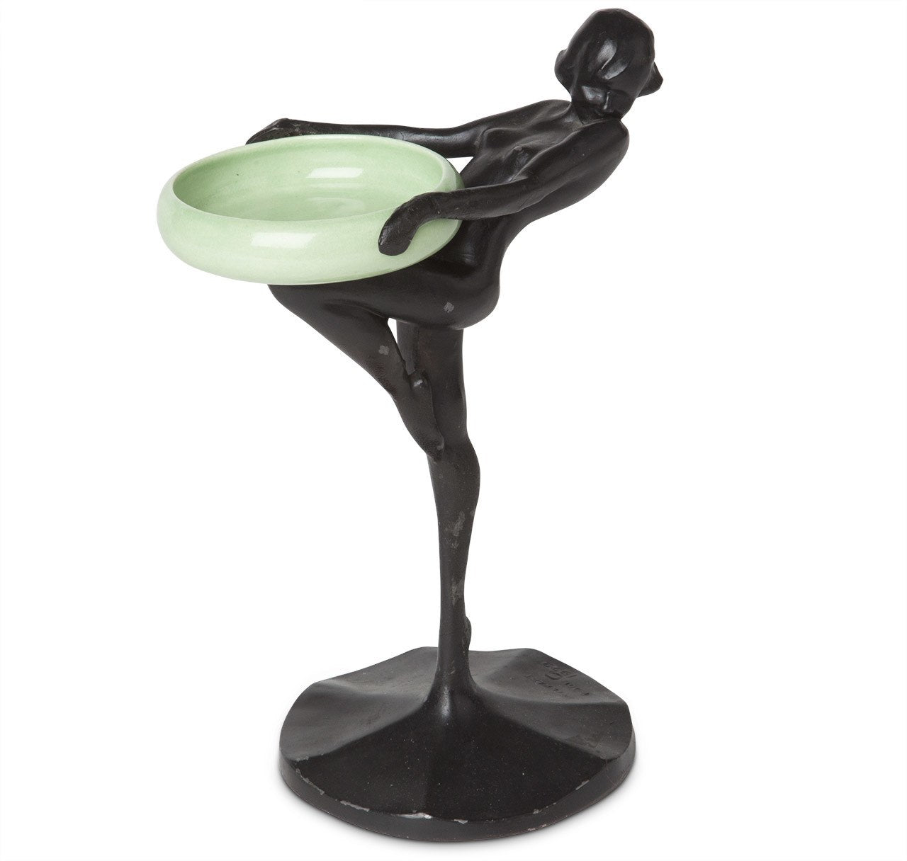 Art Deco Frankart Statue Ashtray