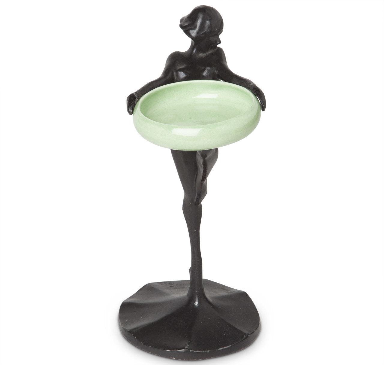 Art Deco Frankart Statue Ashtray