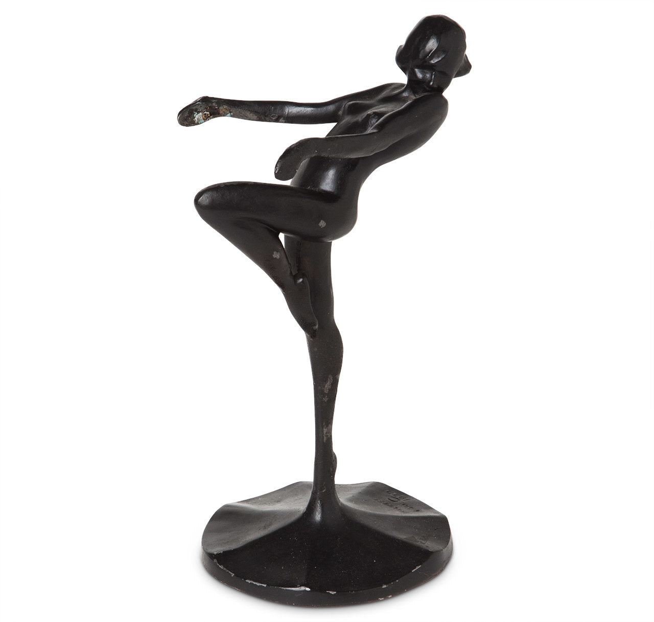 Art Deco Frankart Statue Ashtray