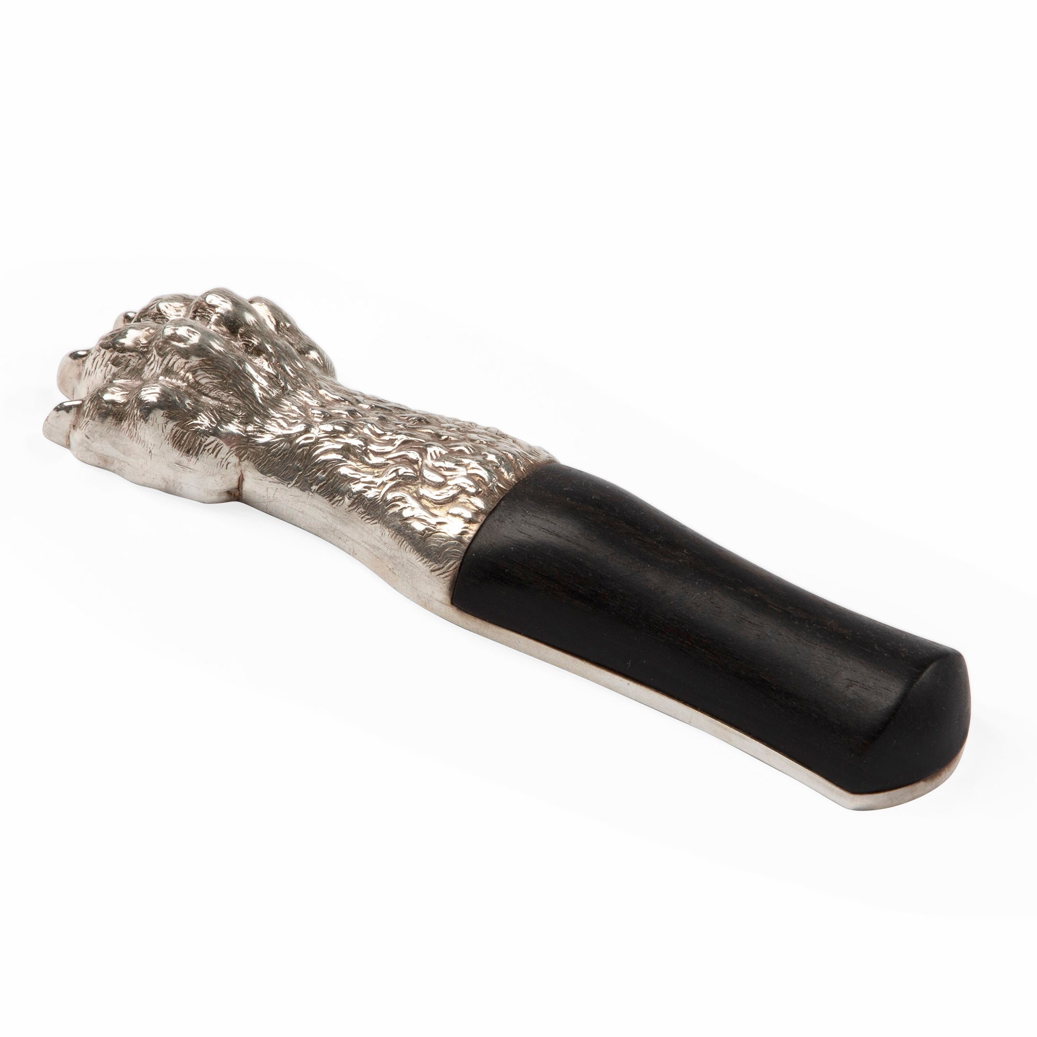 Art Deco Ravinet d'Enfert Silver Lion's Paw Bottle Opener