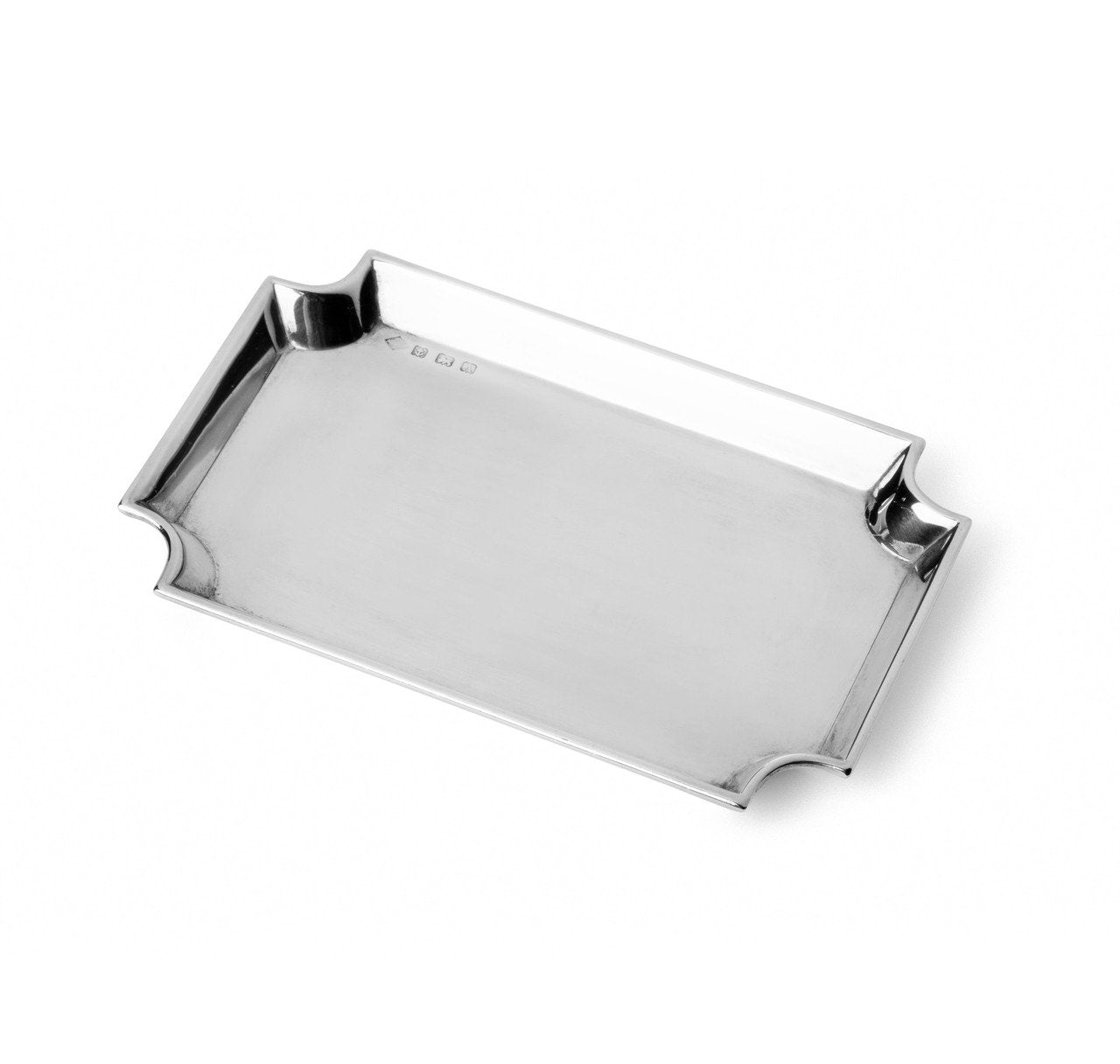 Art Deco Sterling Silver Card Tray