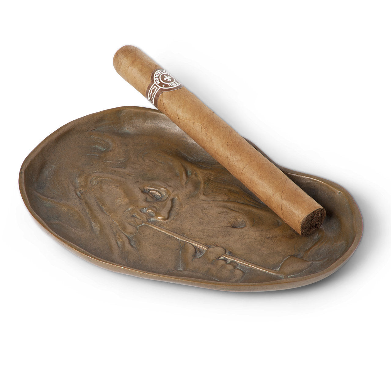 Art Nouveau Bronze Cigar Ashtray