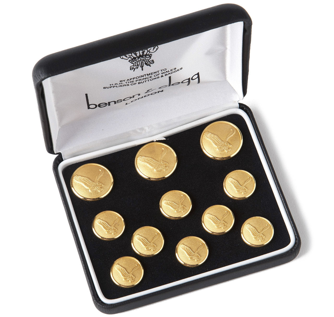 Benson & Clegg American Eagle Gilt Blazer Button Set