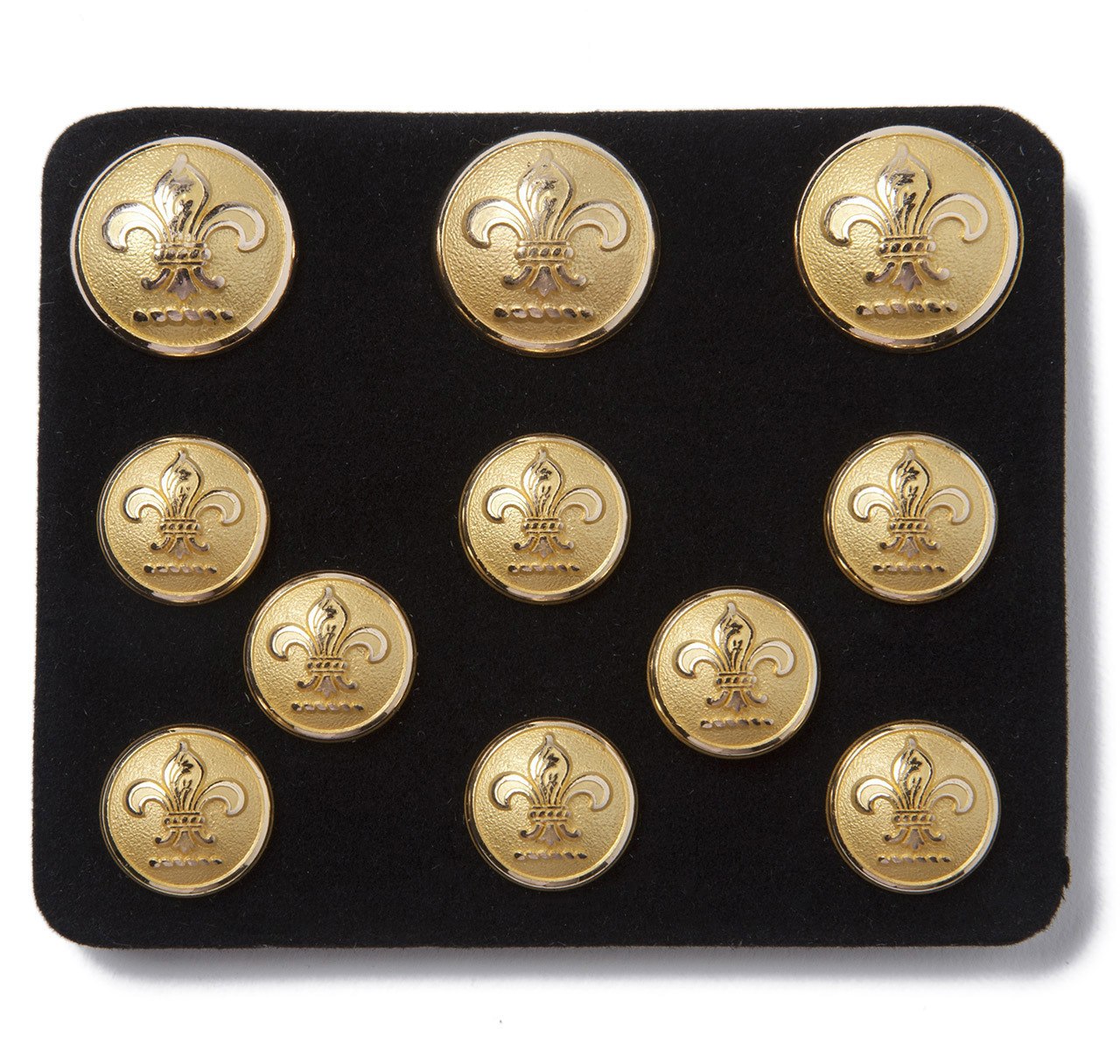 Benson & Clegg Fleur de Lys Button Set