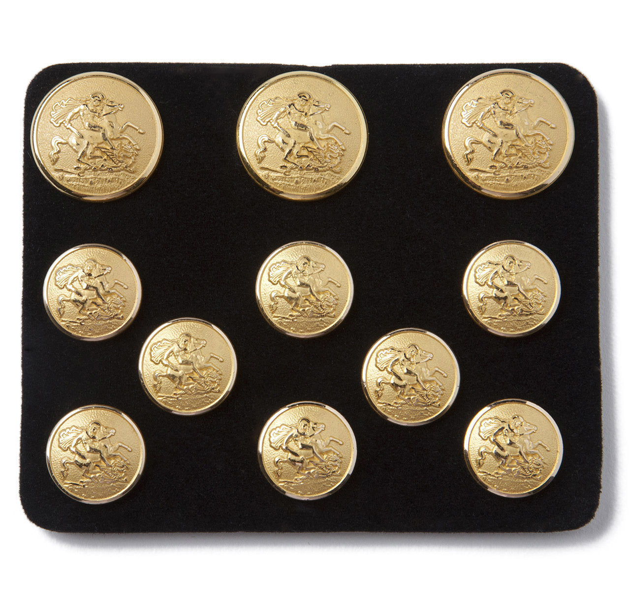 Benson & Clegg St. George & the Dragon Gilt Blazer Button Set