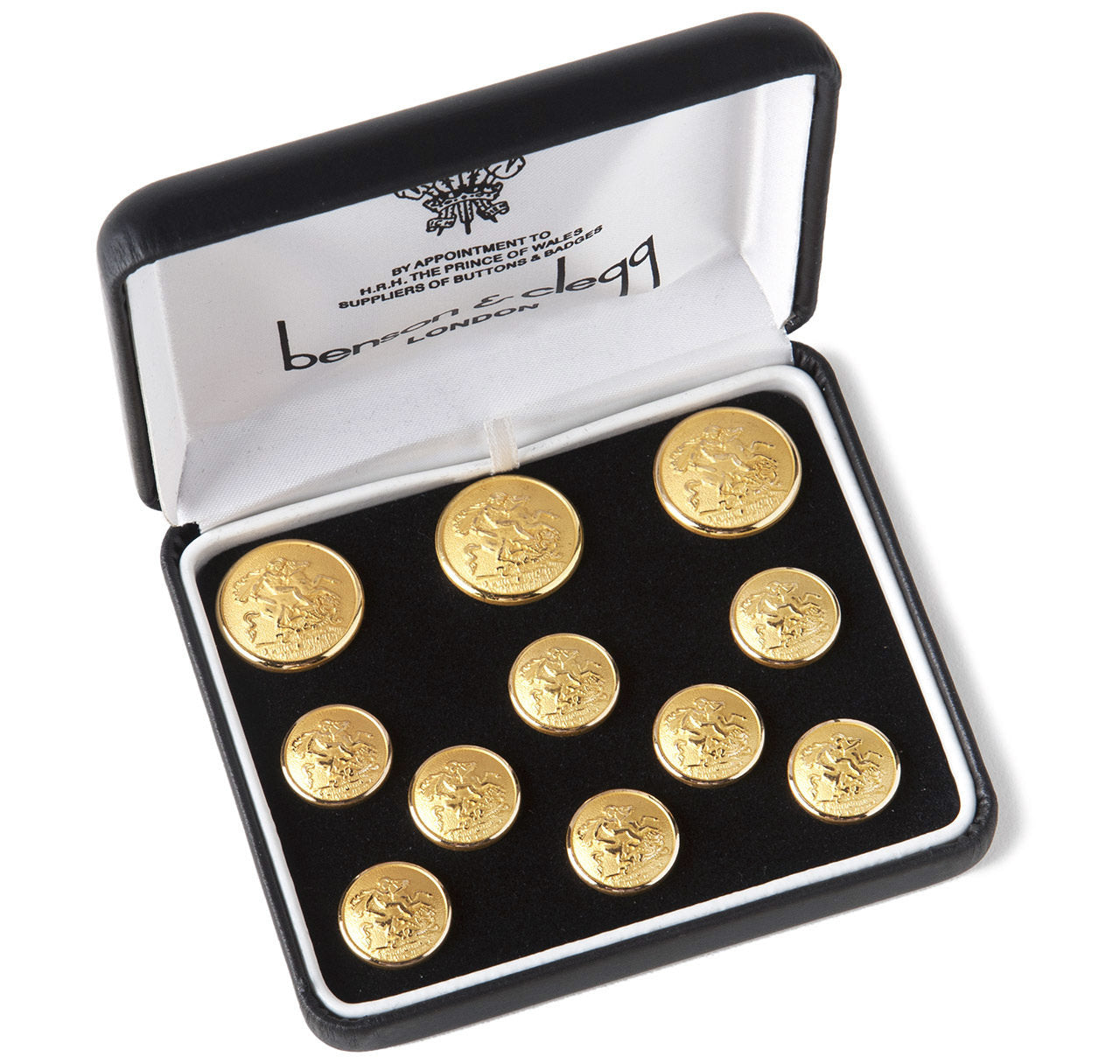 Benson & Clegg St. George & the Dragon Gilt Blazer Button Set