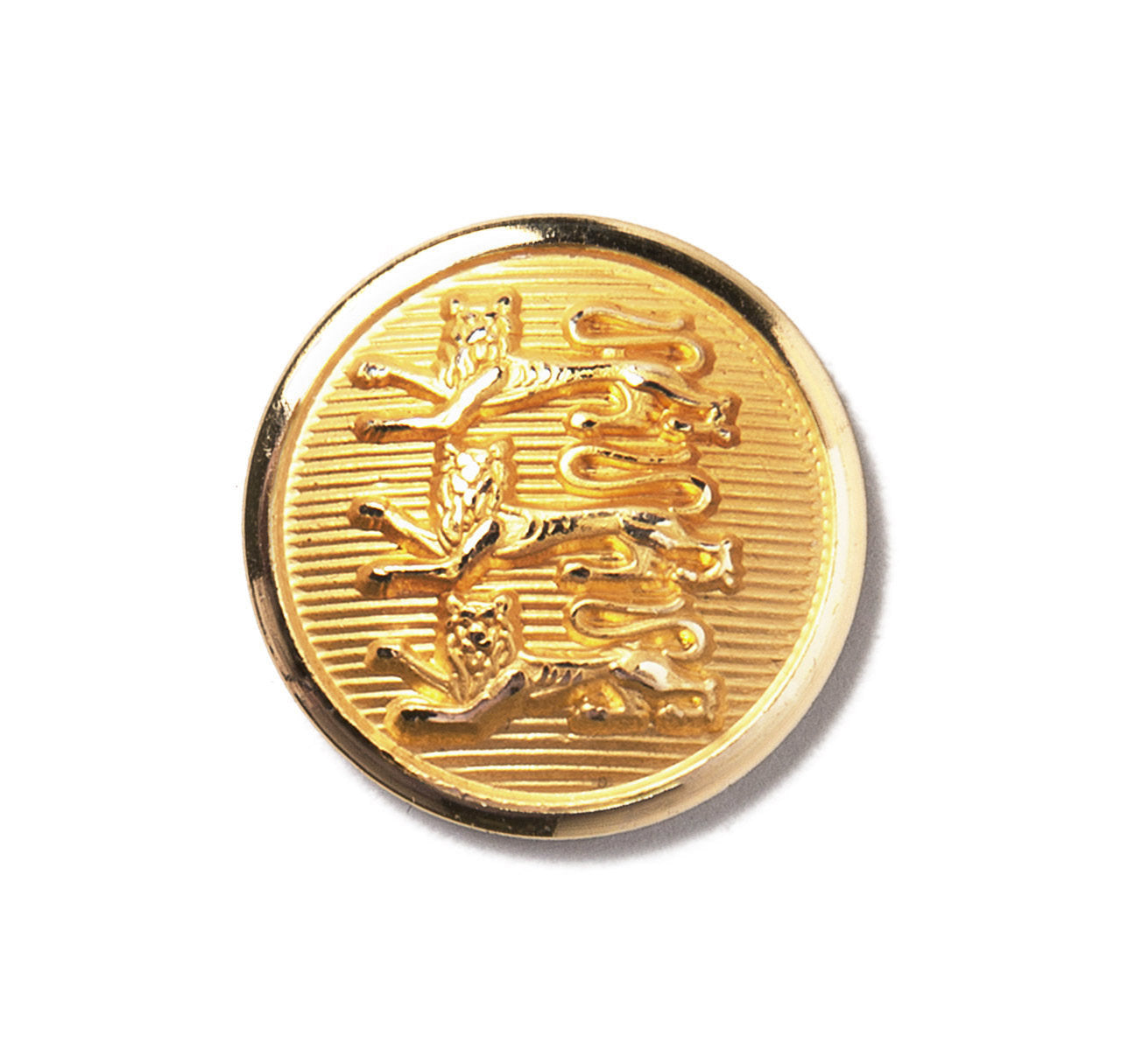Benson & Clegg Three Lions Gilt Blazer Button Set