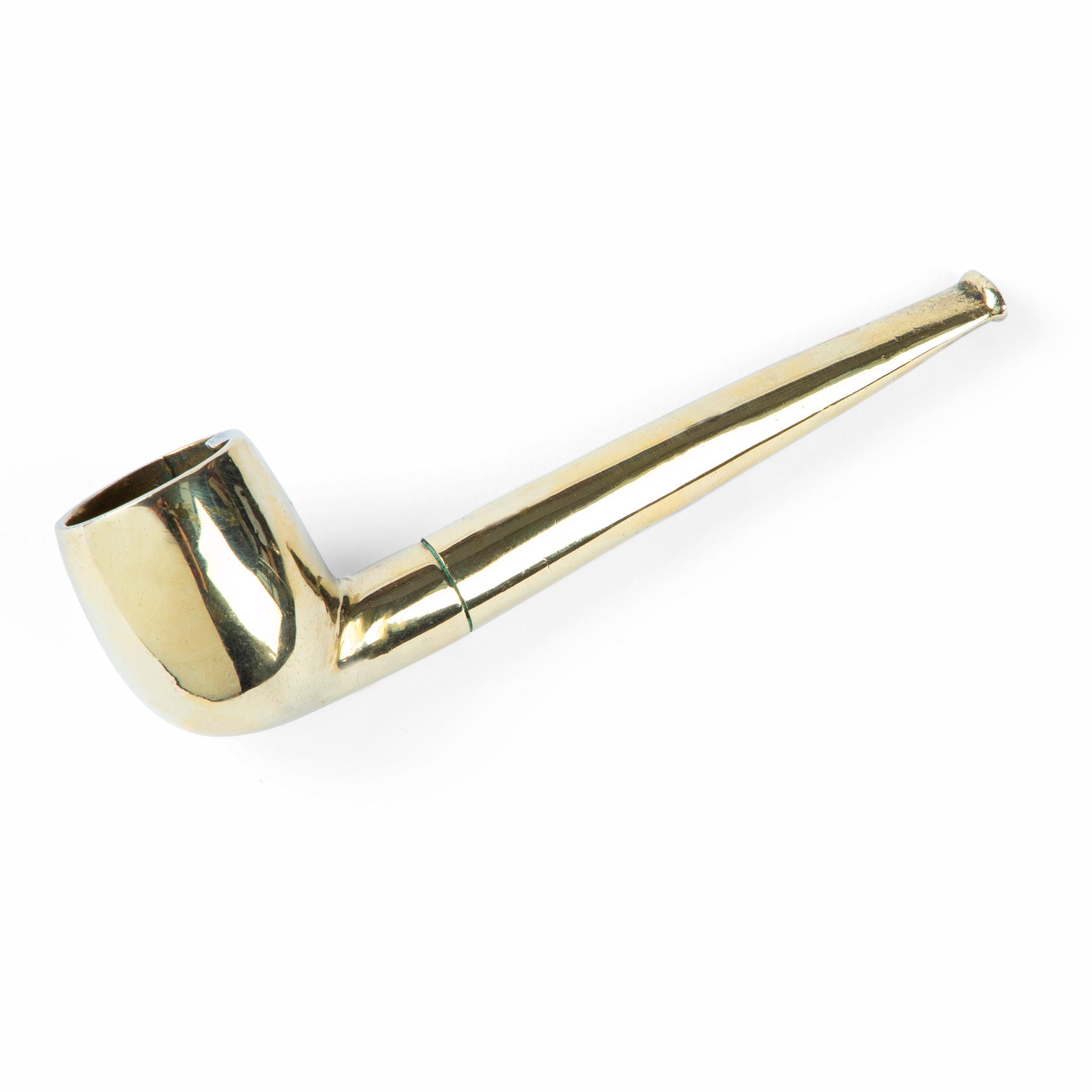 Brass Pipe Form Corkscrew & Bottle Opener