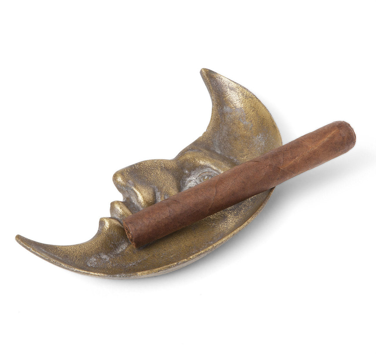 Bronze Half Moon Ashtray
