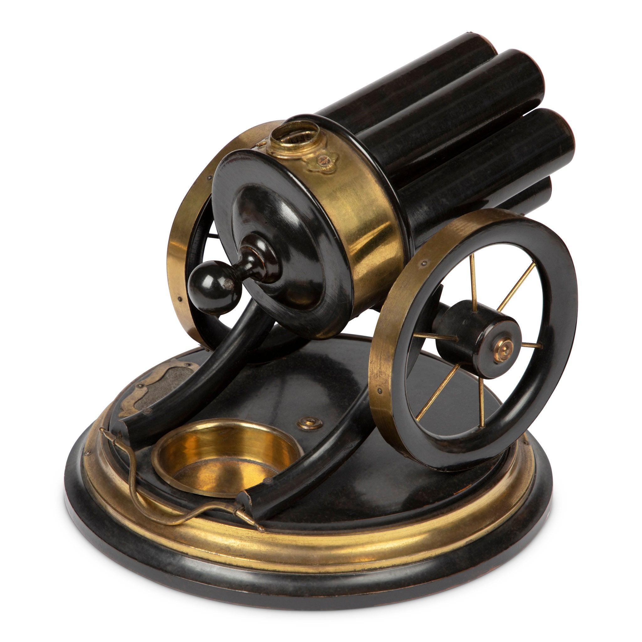 Antique Cannon Table Cigar Holder