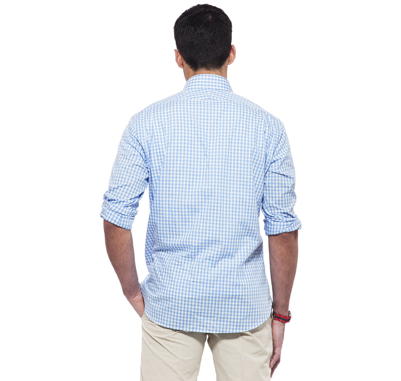 Clarendon Blue Gingham Shirt