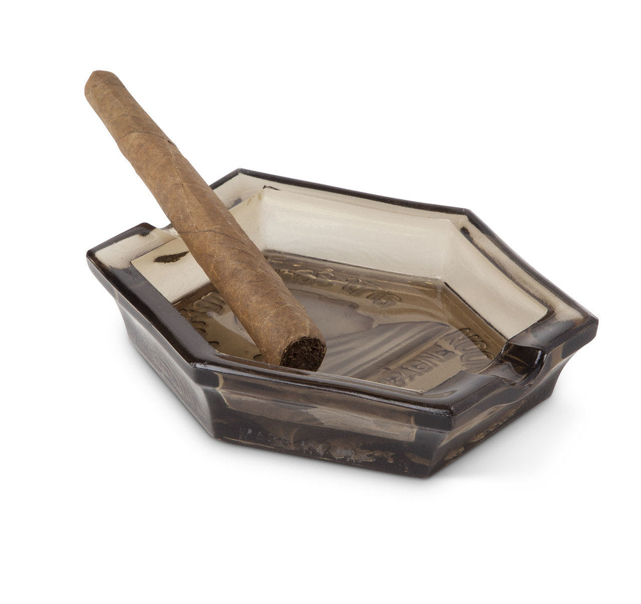 Dom Perignon Champagne Smoked Glass Ashtray