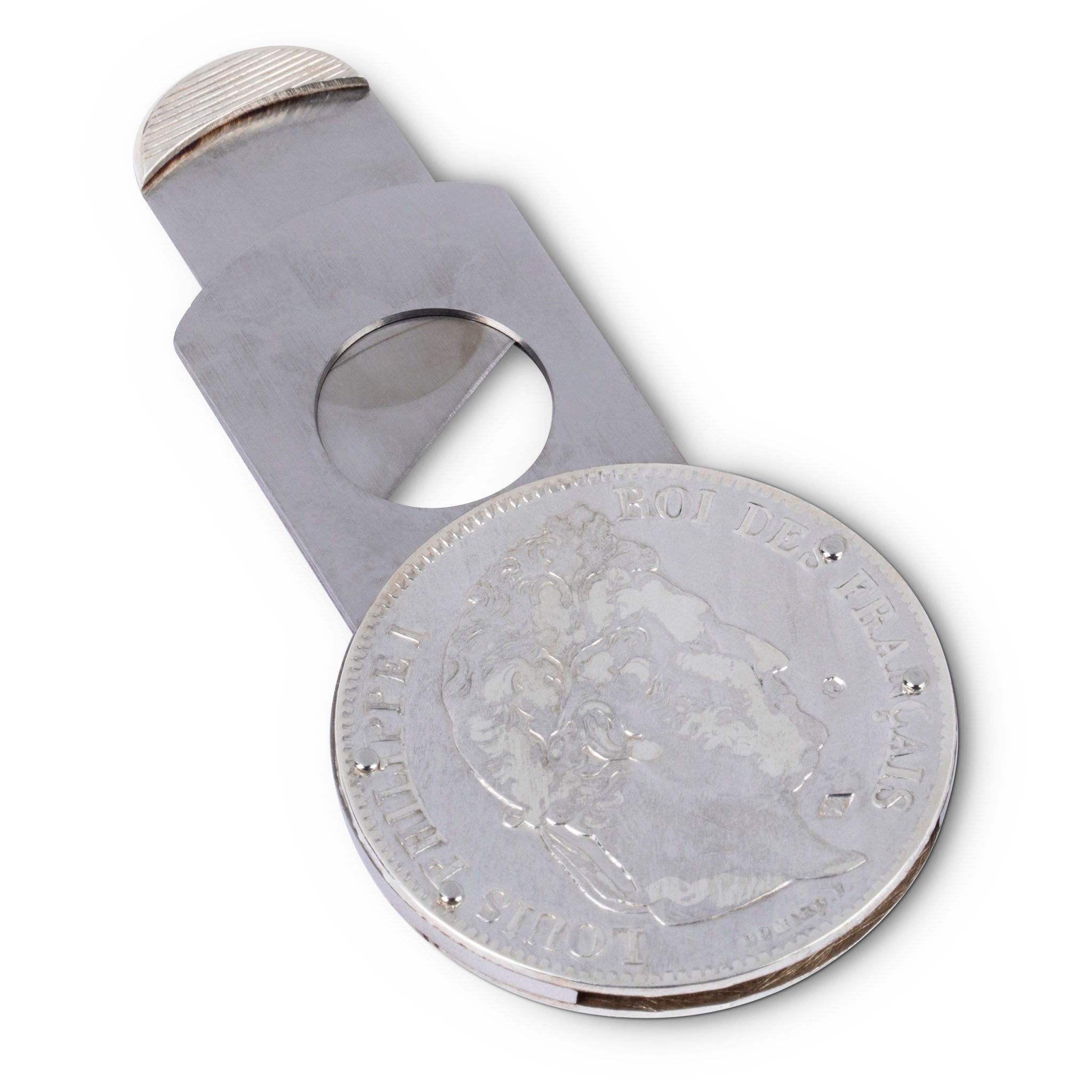 Eloi Pernet 1834 French Five Francs Coin Cigar Cutter