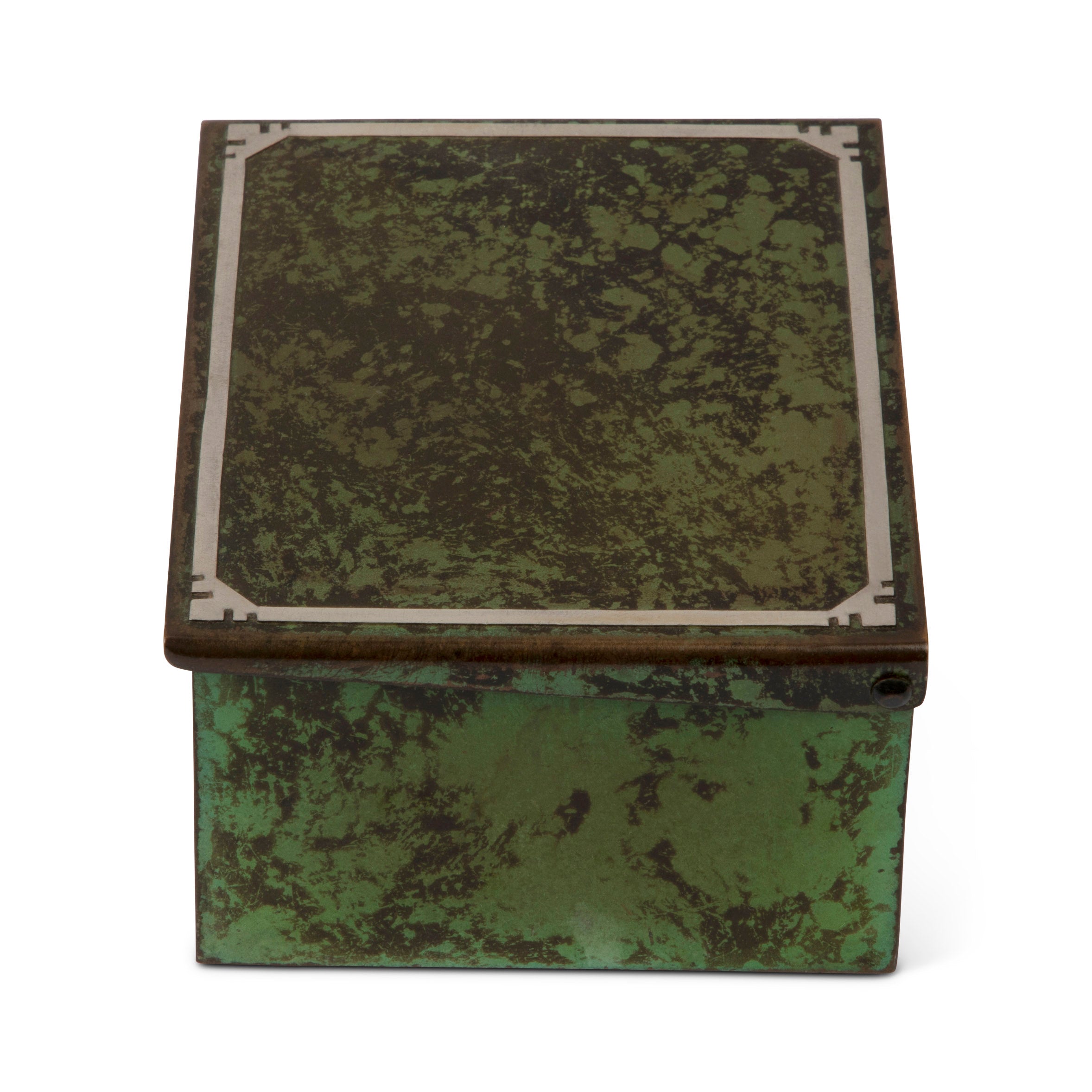 Heintz Sterling Bronze Cigarette Box