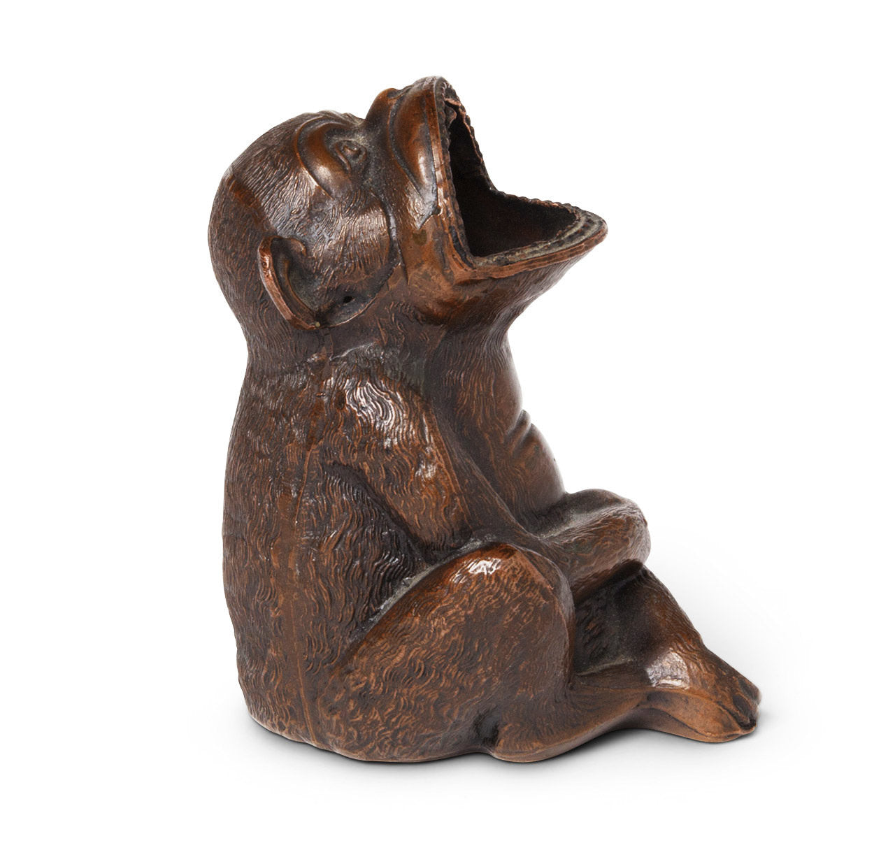 Bronze Monkey Cigar Ashtray