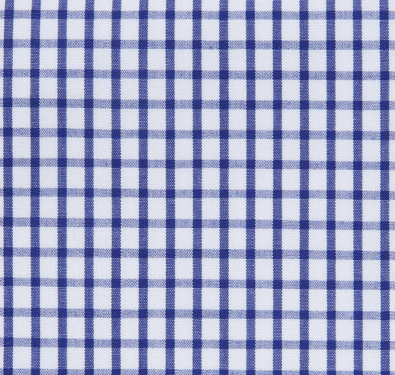 Lennox Blue Check Shirt French Cuff