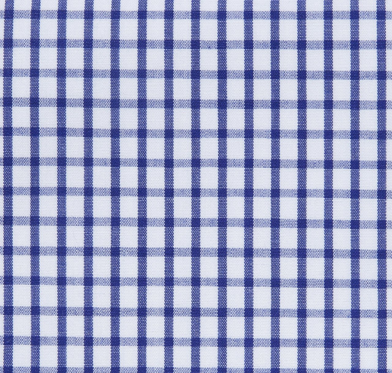 Lennox Blue Check Shirt French Cuff