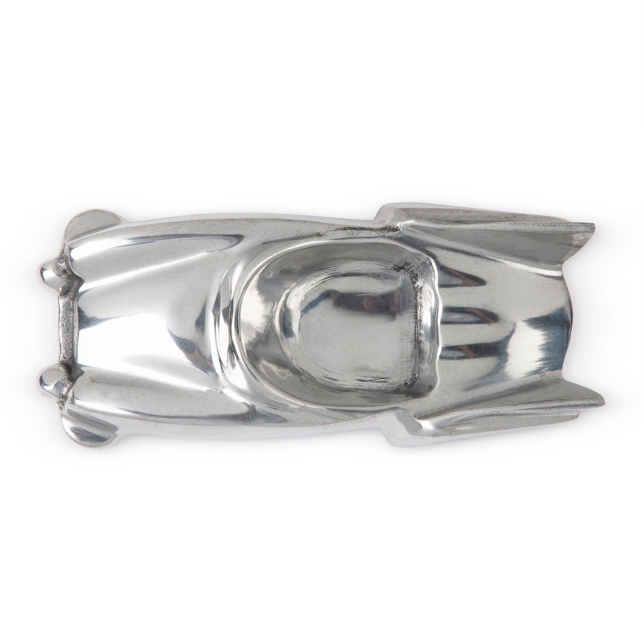 Midcentury Streamlined "Batmobile" Ashtray