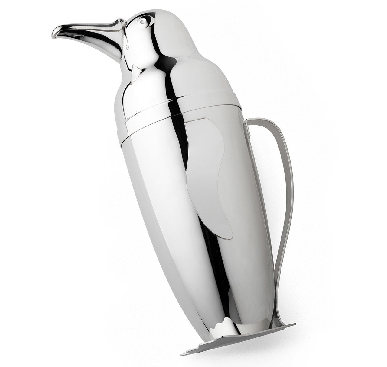 Napier Silver-Plated Penguin Cocktail Shaker