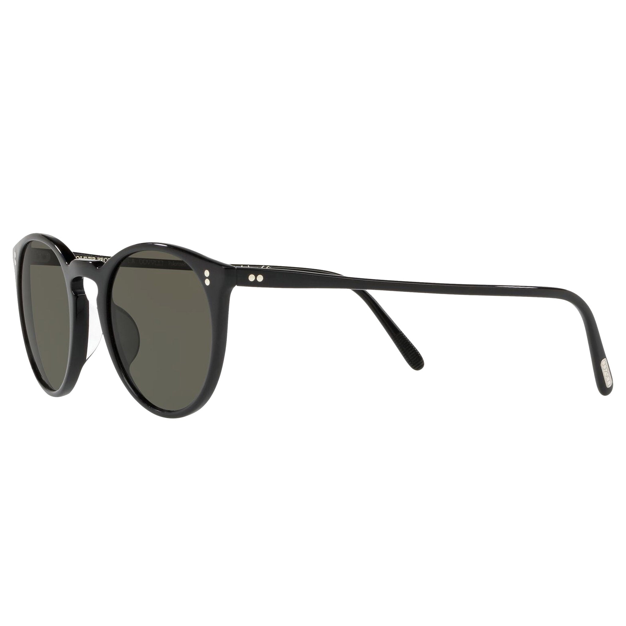 Oliver Peoples O'Malley Sun Black with Grey Polar Sunglasses